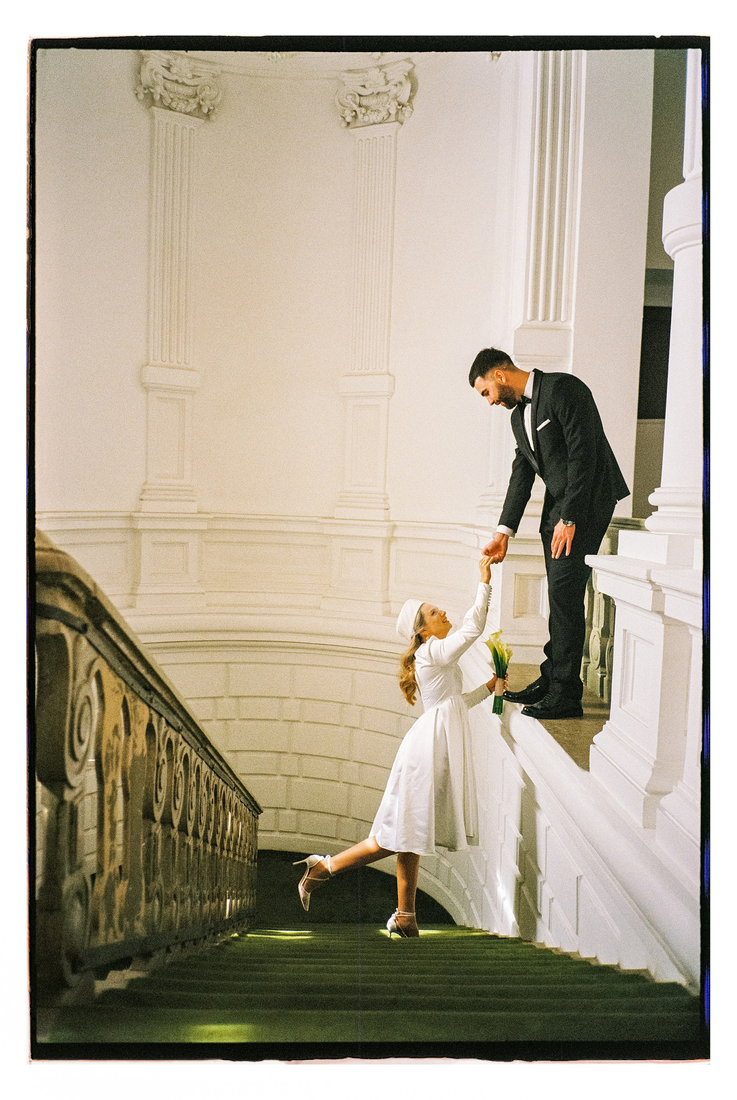 Сентиментальная свадебная фотография