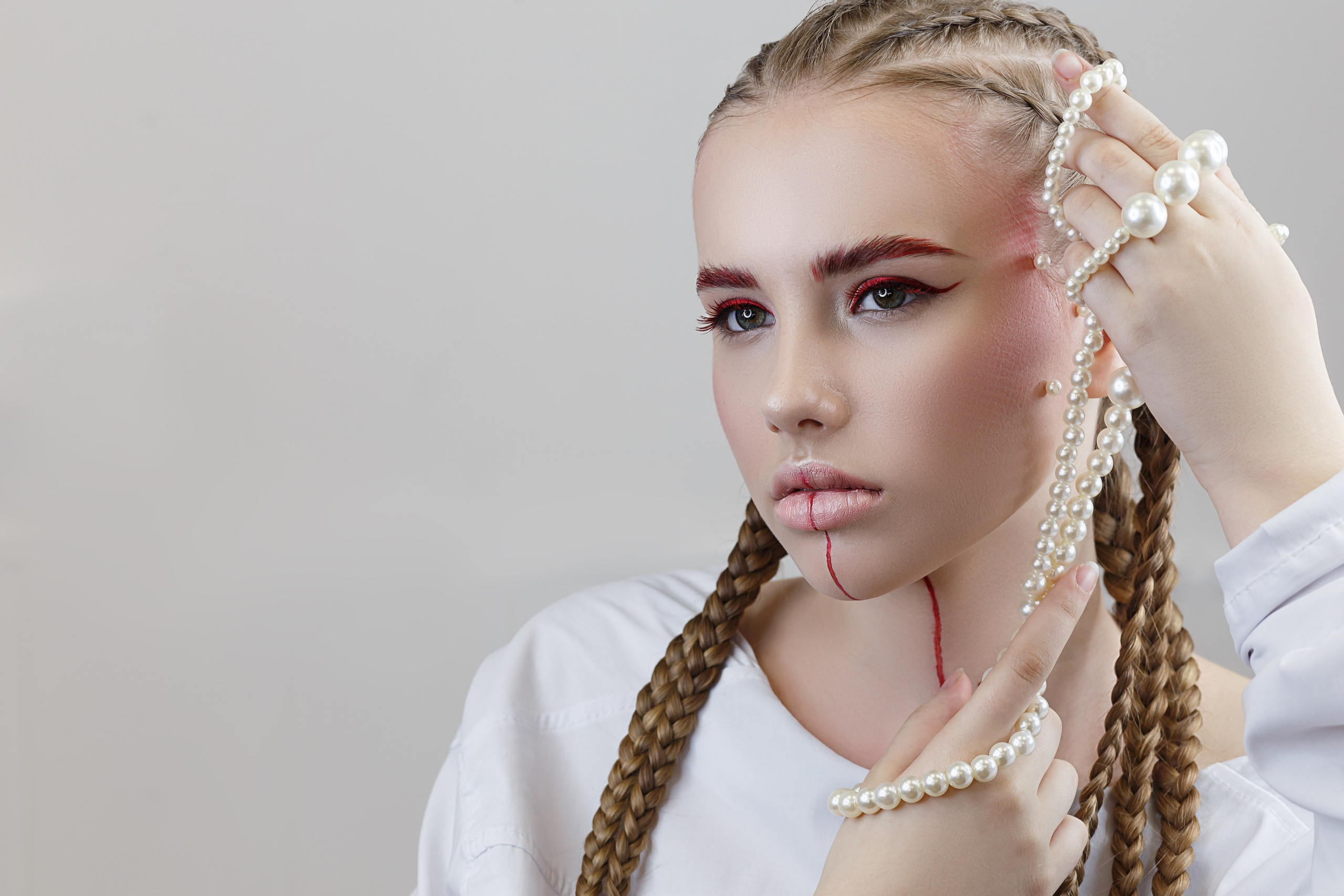 Модель: Диана, Арина, Эрика. Визажист: Юлия Болотюк. «ЖЕМЧУГ». Фотограф в Подольске — Мария Бучнева