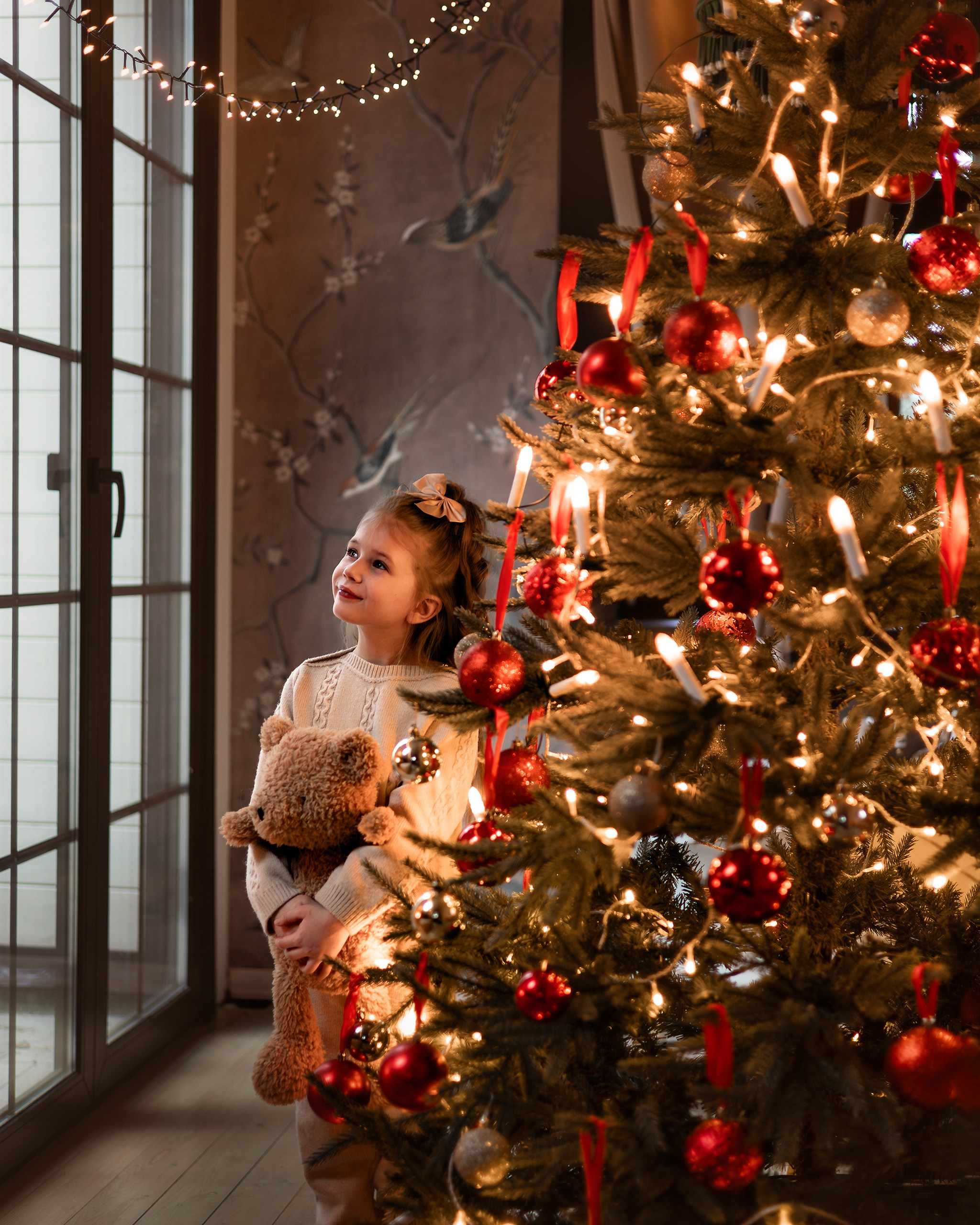 Новогодняя семейная съемка. Детский и семейный фотограф Елена Михайлова в Москве