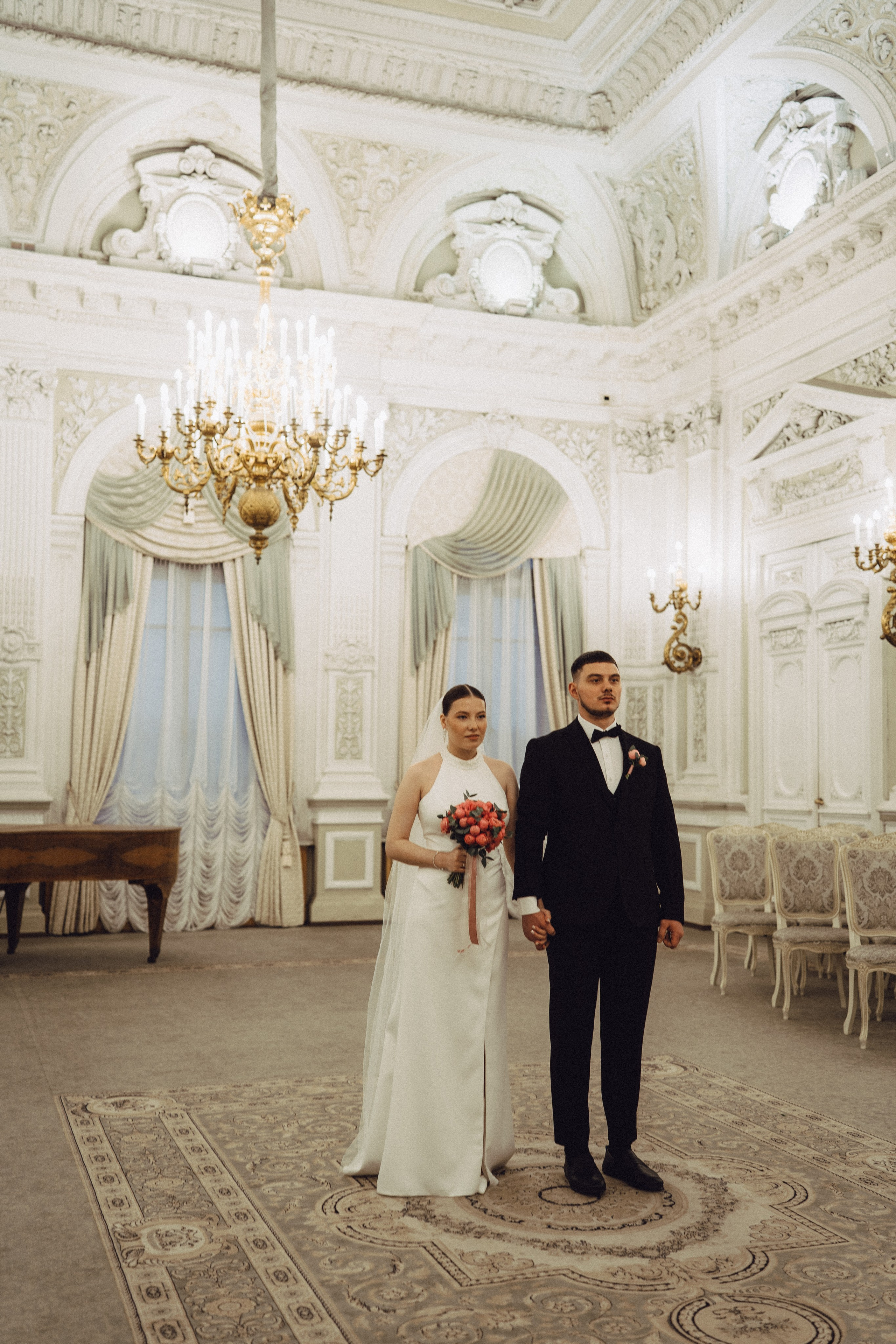 СВАДЕБНАЯ СЬЕМКА В ПЕВОМ ДВОРЦЕ БРАКОСОЧЕТАНИЯ. Профессиональный фотограф, Санкт-Петербург — Виктория Богомолова