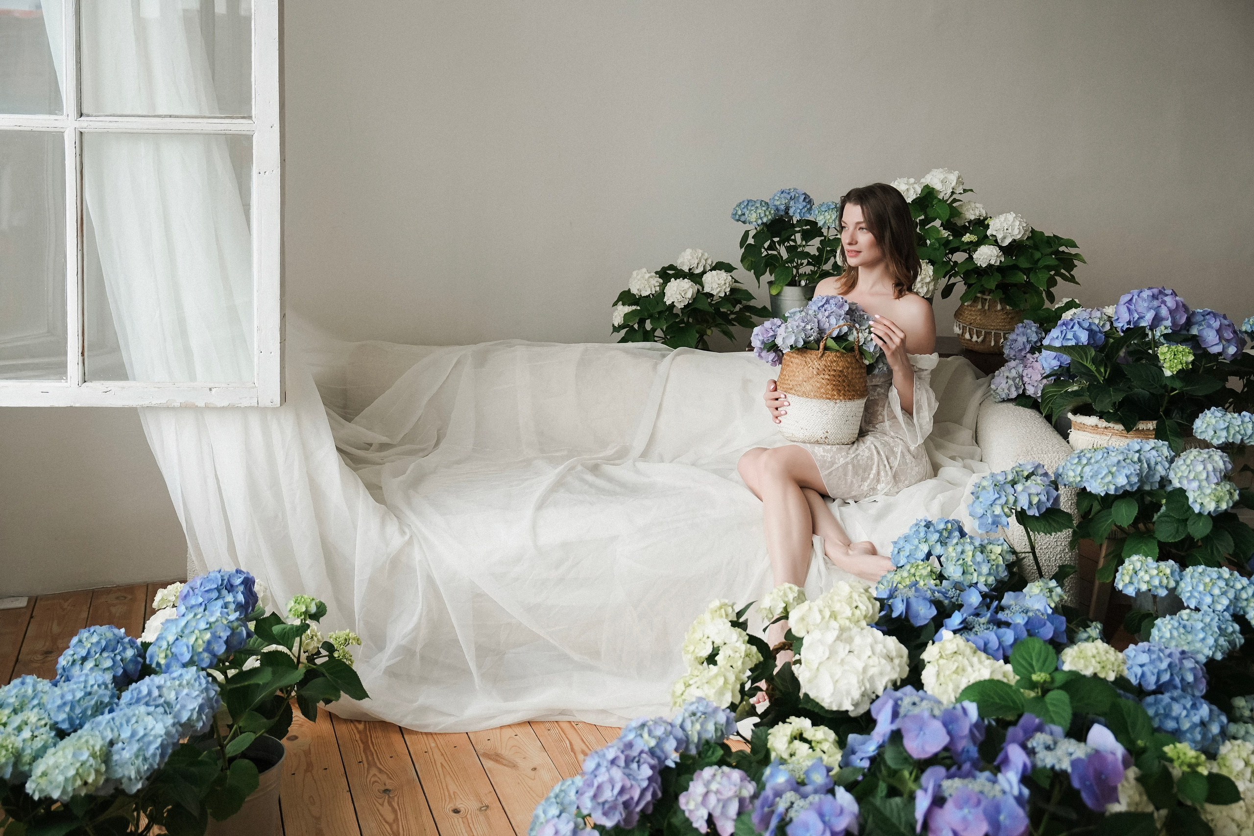 Фотодень в гортензиях. Фотограф с психологическим образованием