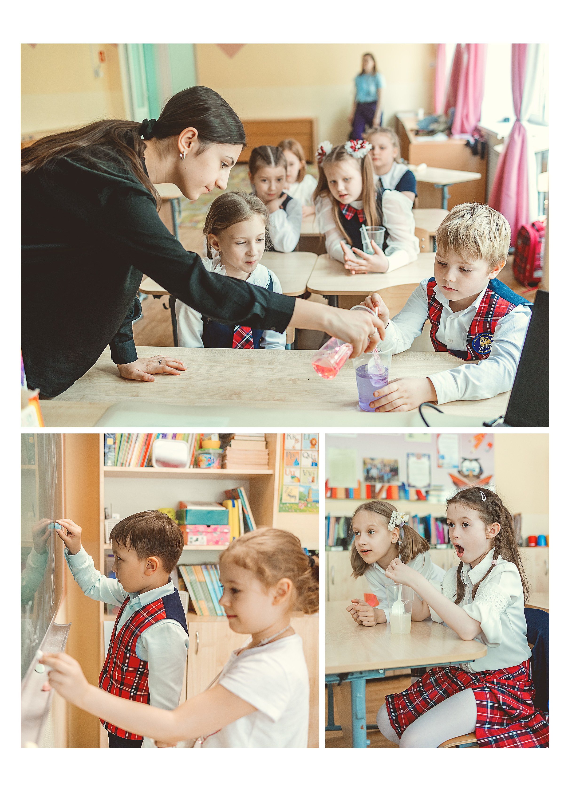 Школа «Успех» 1А. Семейный фотограф и видеограф Попова Юлия