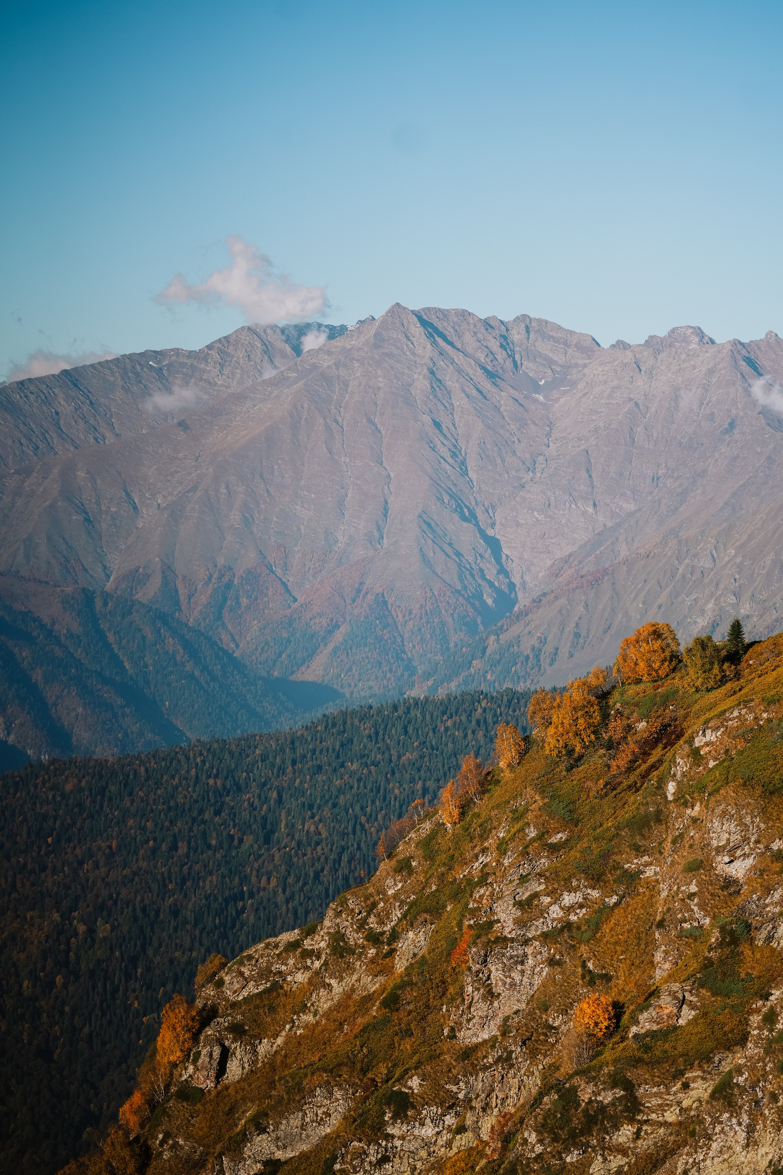 Роза Пик, тропа Турья ✽ Октябрь. Репортажный фотограф | Роза Хутор Красная Поляна Сочи Сириус