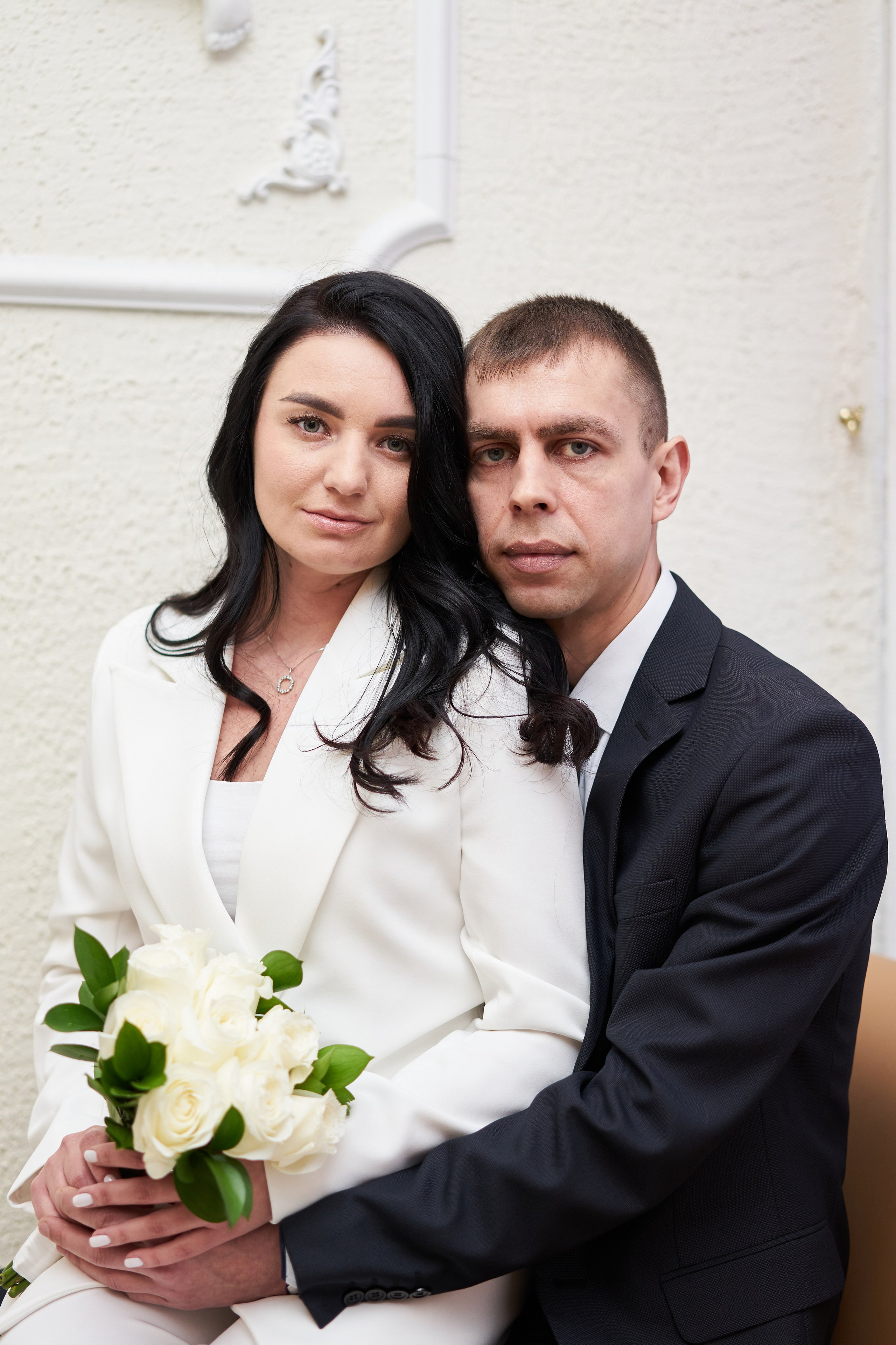 Свадебная фотосессия в студии. Фотограф Екатеринбург Кокшарова Александра