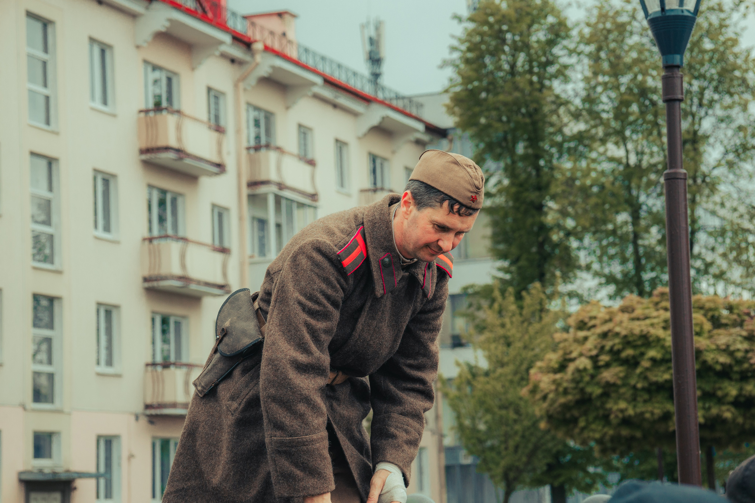 Реконструкция взятия рейхстага. Photographer Vladislav Voronovich