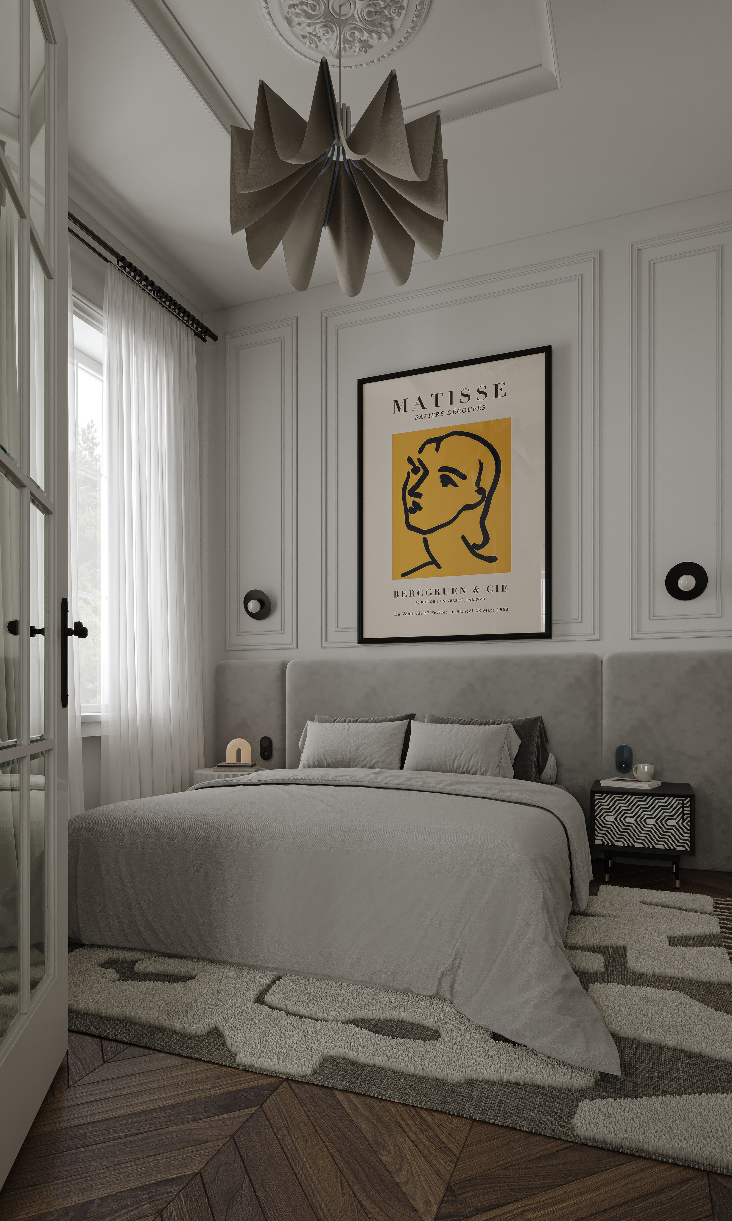 Апартаменты. 3D визуализация интерьера и архитектурной среды