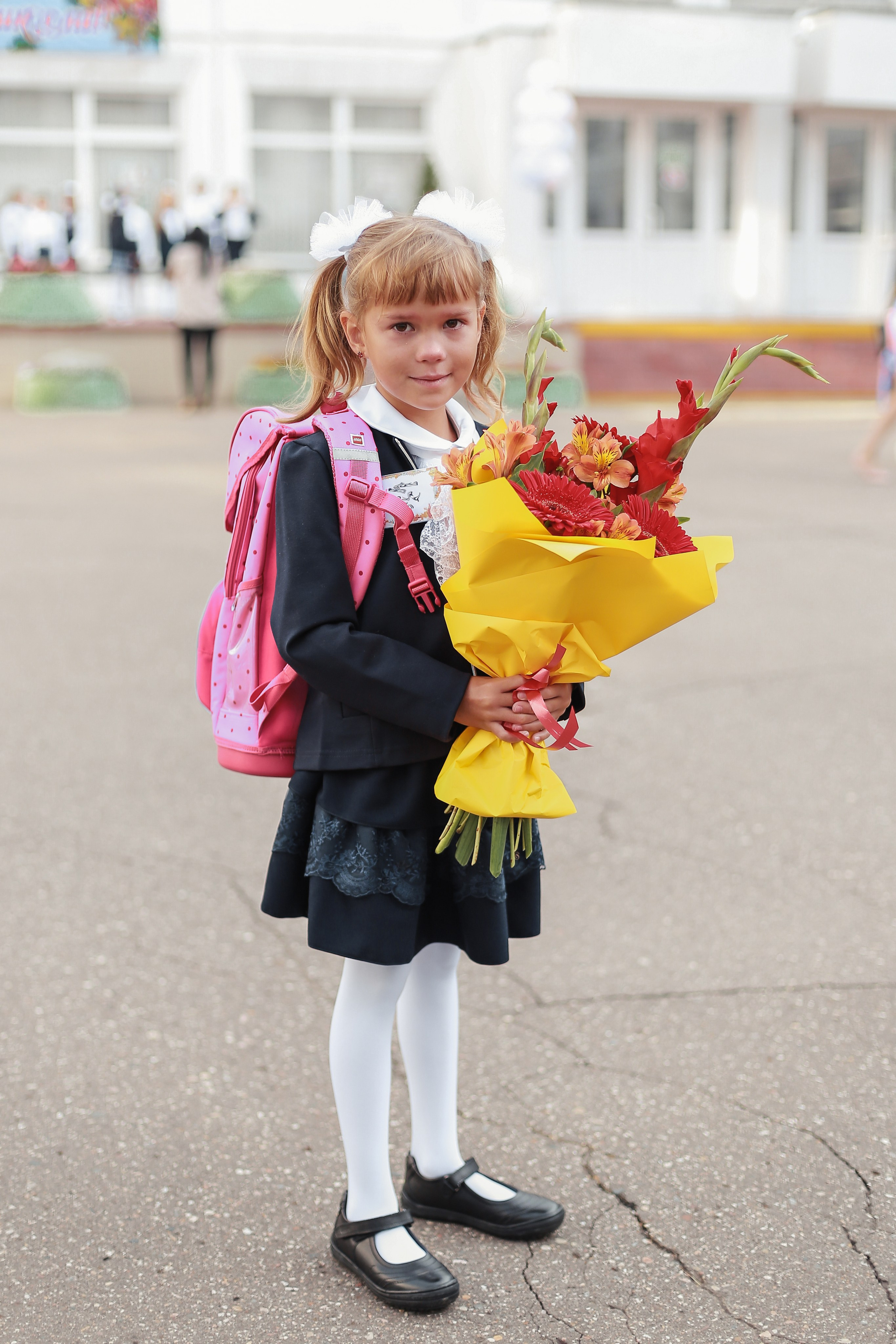 Первое сентября у 1Е класса. Антонина Морозова, профессиональный семейный фотограф видеограф