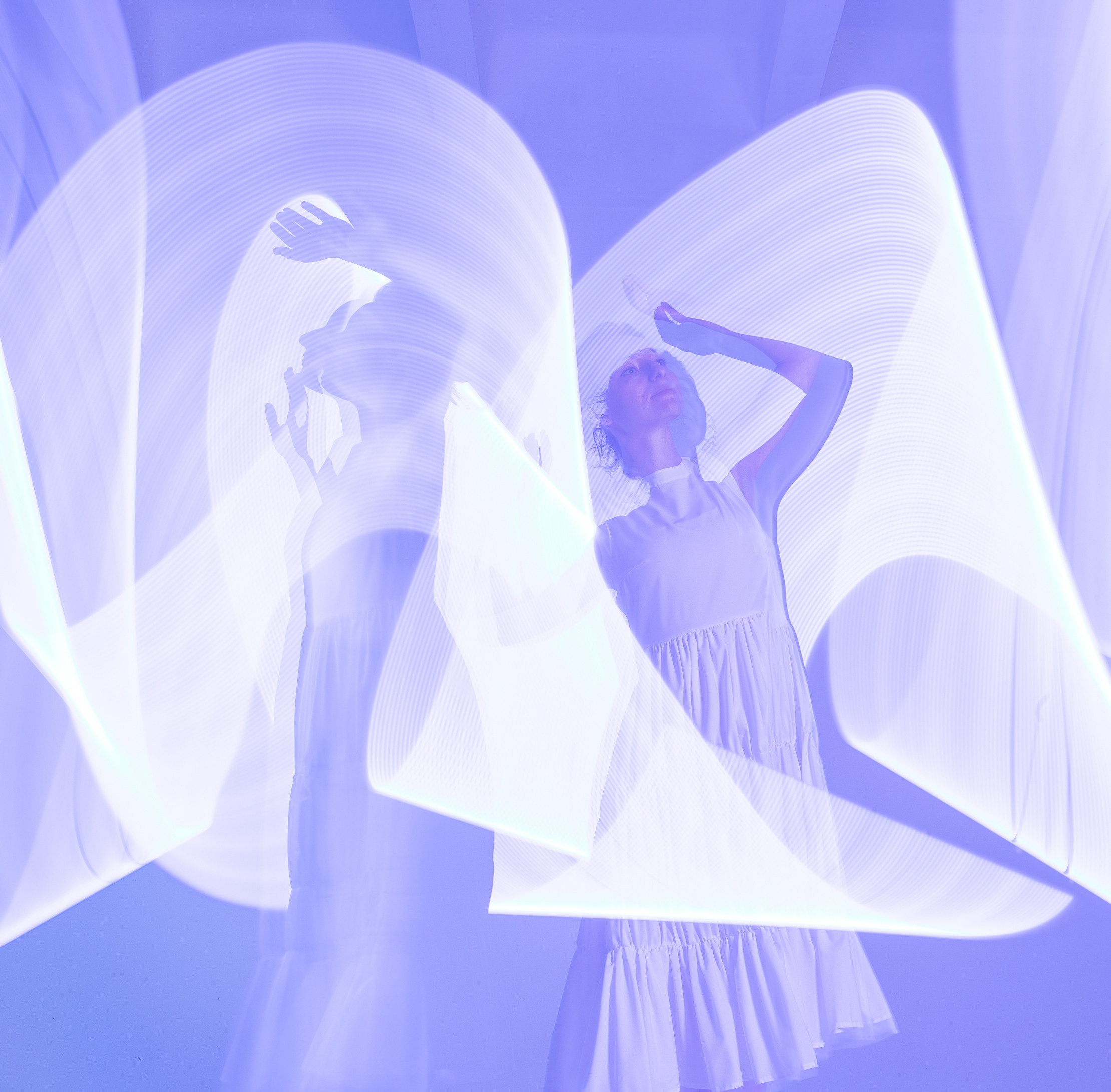 Portrait. Mixed-media Artist Irina Sokolova