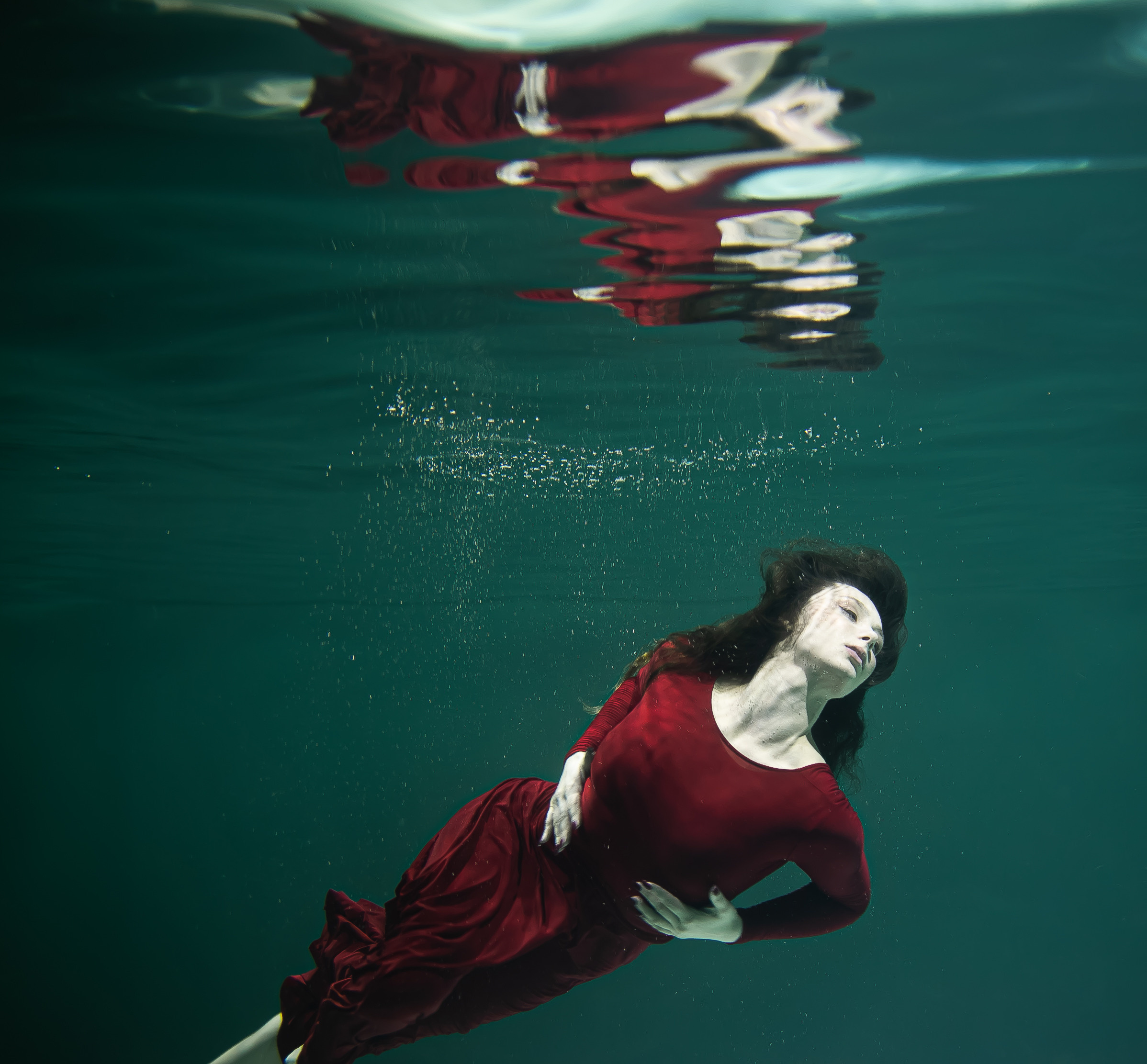 Portrait. Mixed-media Artist Irina Sokolova