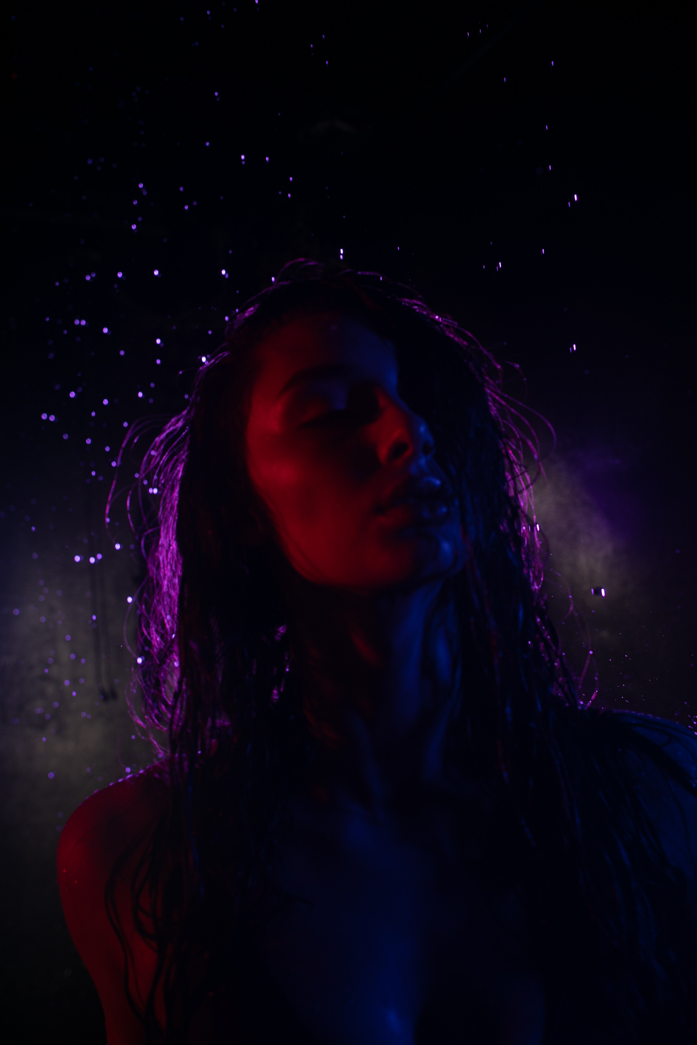 Portrait. Mixed-media Artist Irina Sokolova