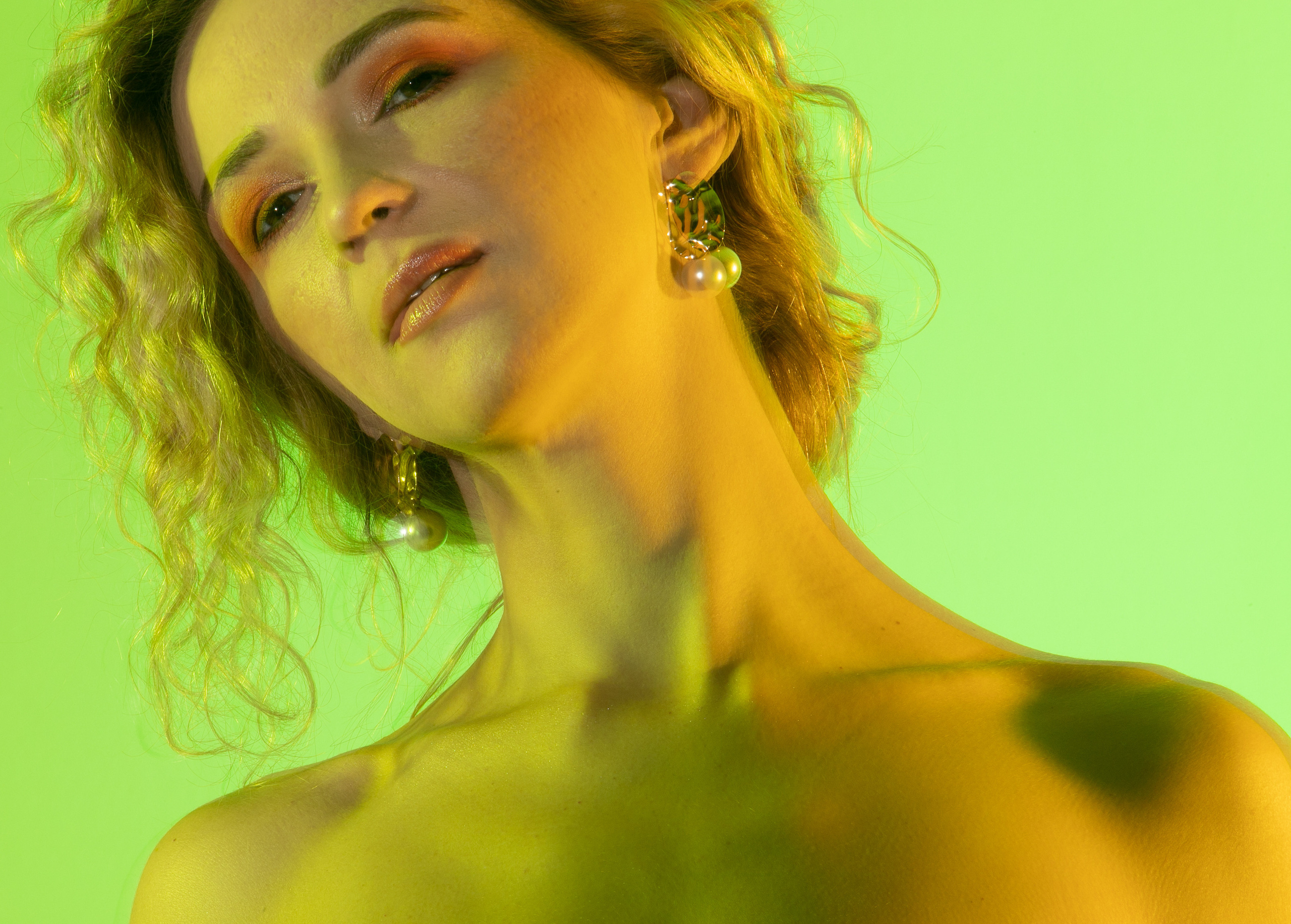 Portrait. Mixed-media Artist Irina Sokolova