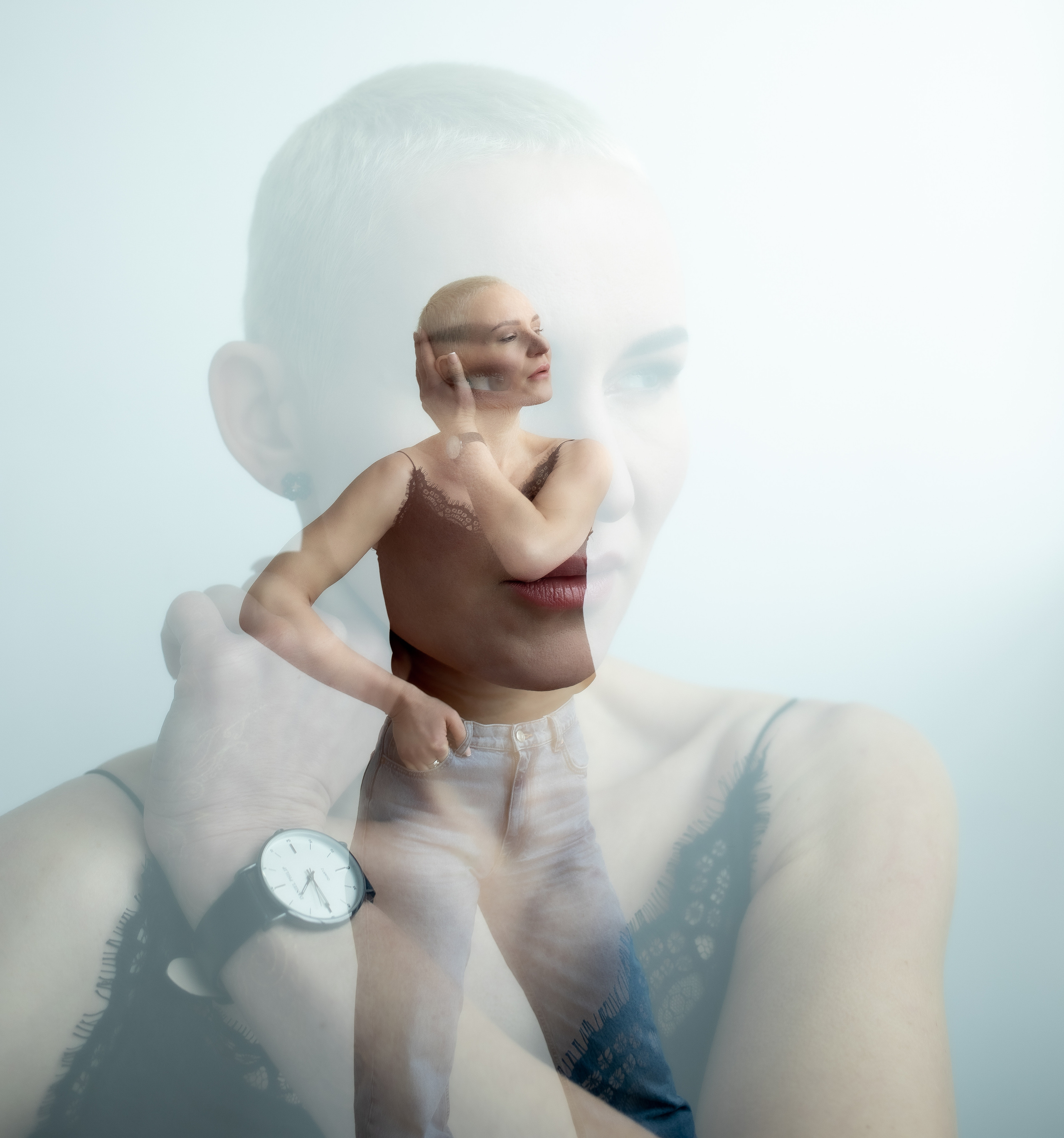 Portrait. Mixed-media Artist Irina Sokolova