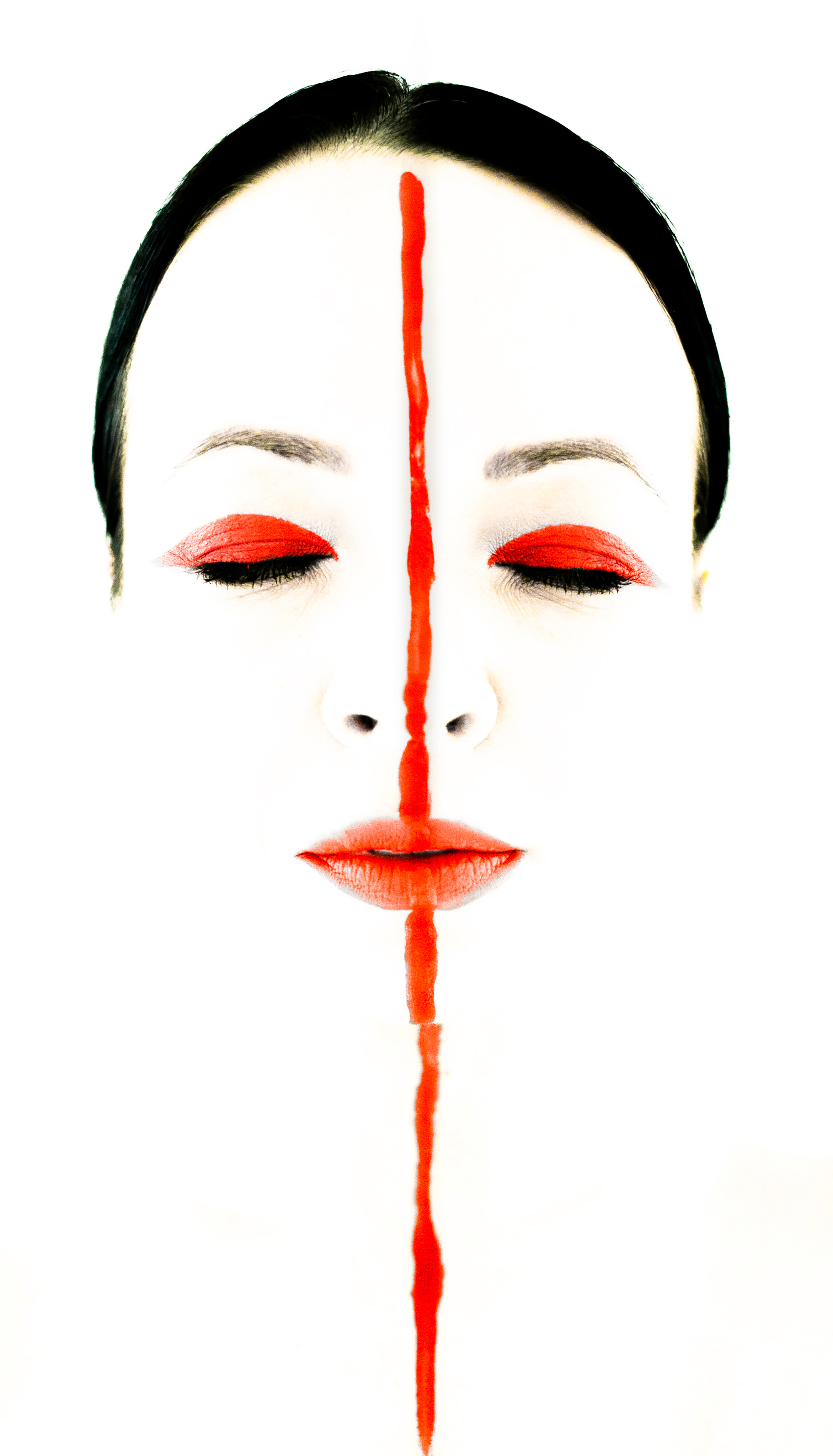 Portrait. Mixed-media Artist Irina Sokolova