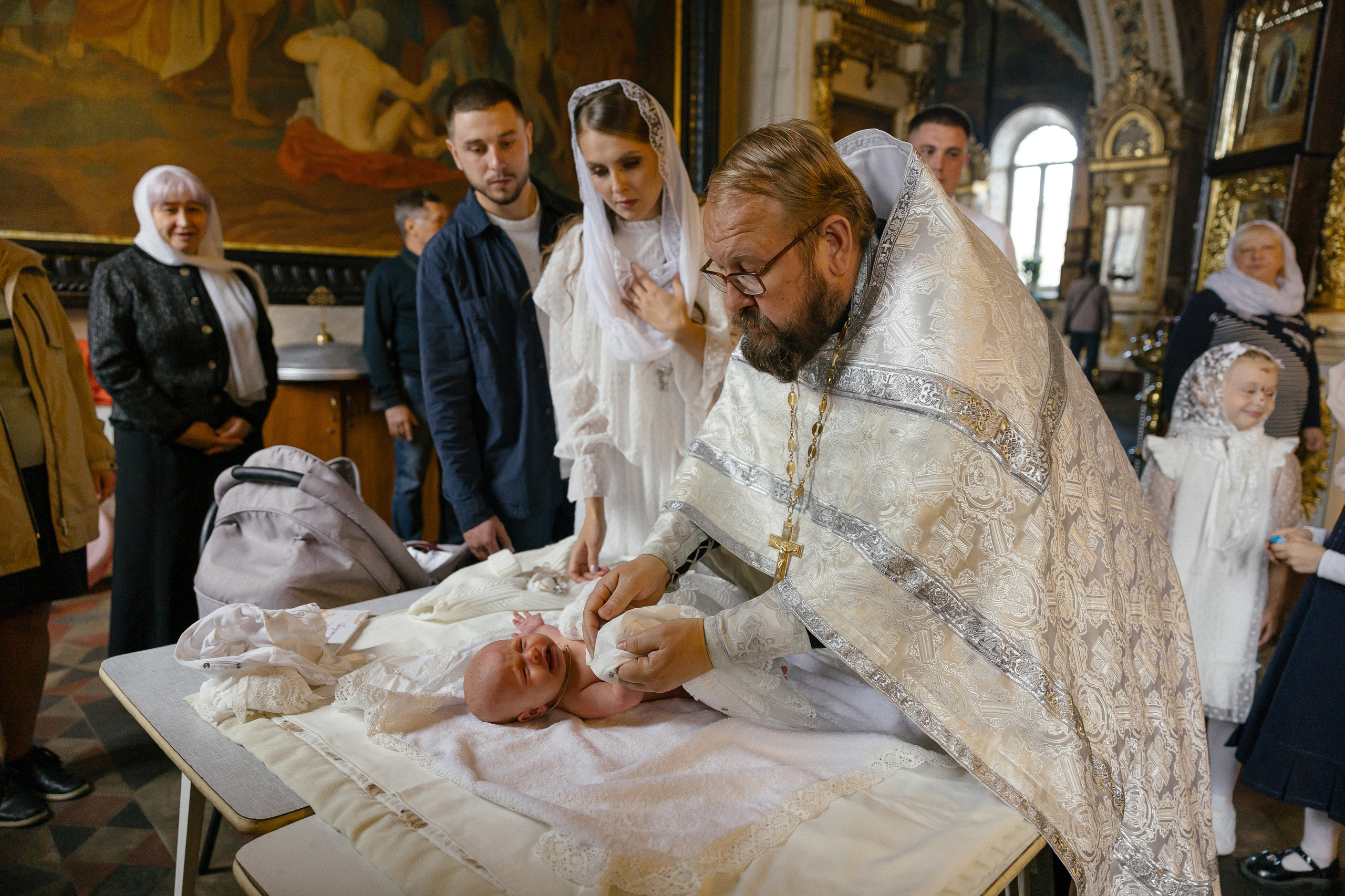 Крестины Ульяны. Фотограф Олеся Жомер