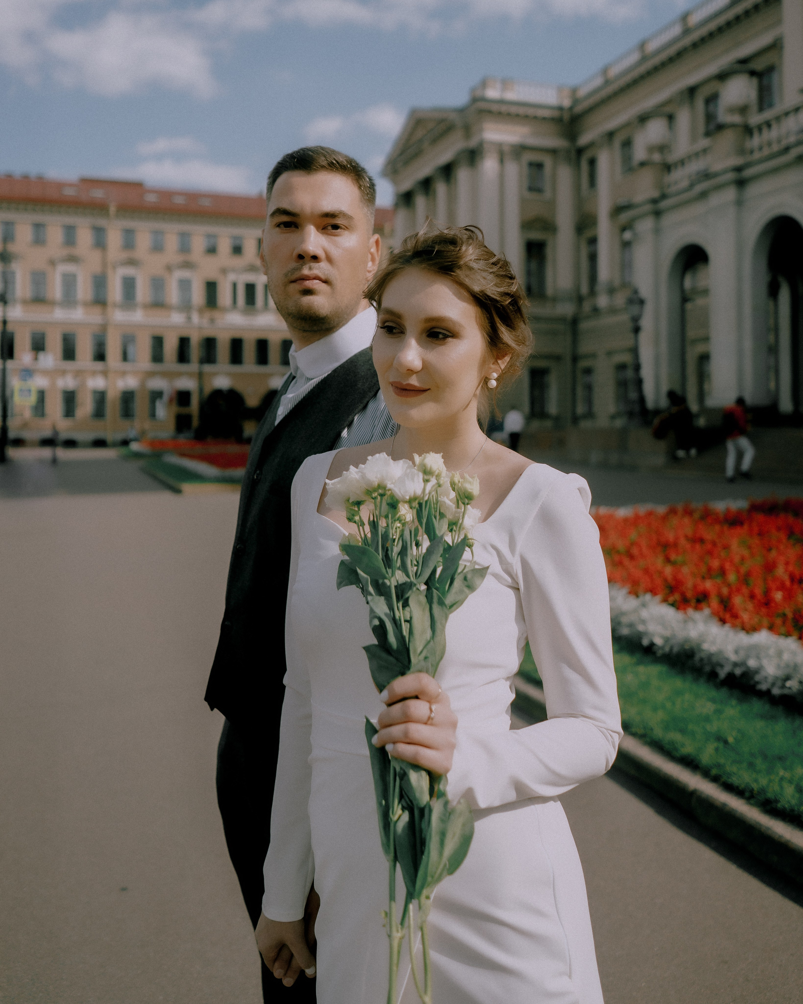 Коротко о нежности'. Свадебный фотограф в Санкт-Петербурге Миша Репина