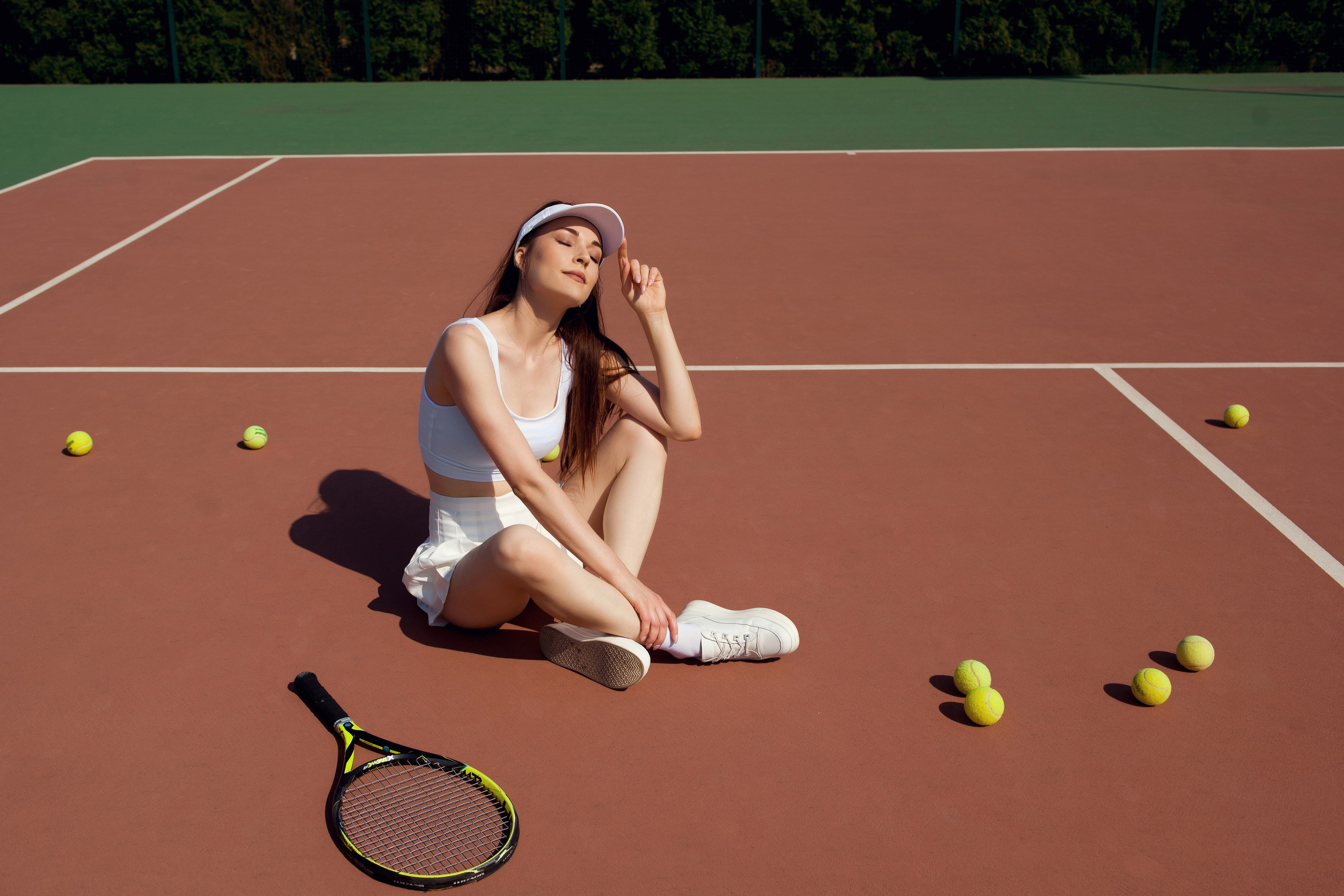 На корте. Фотограф Кристина Гришина Рязань