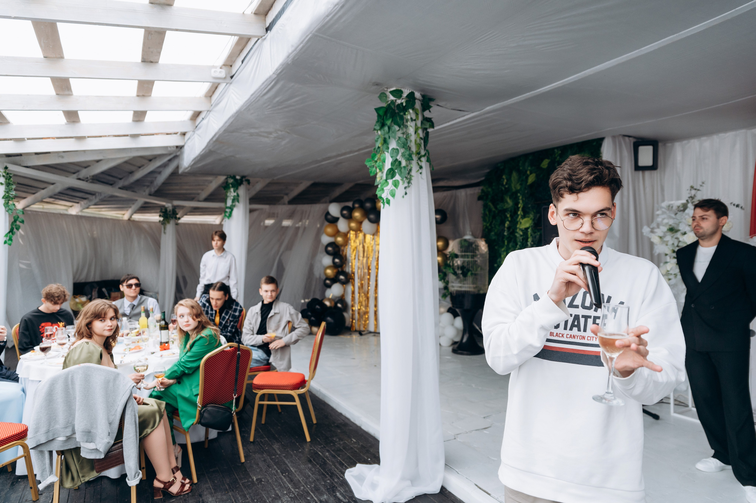 Выпускной 11 класс, банкет. Фотограф в Новосибирске