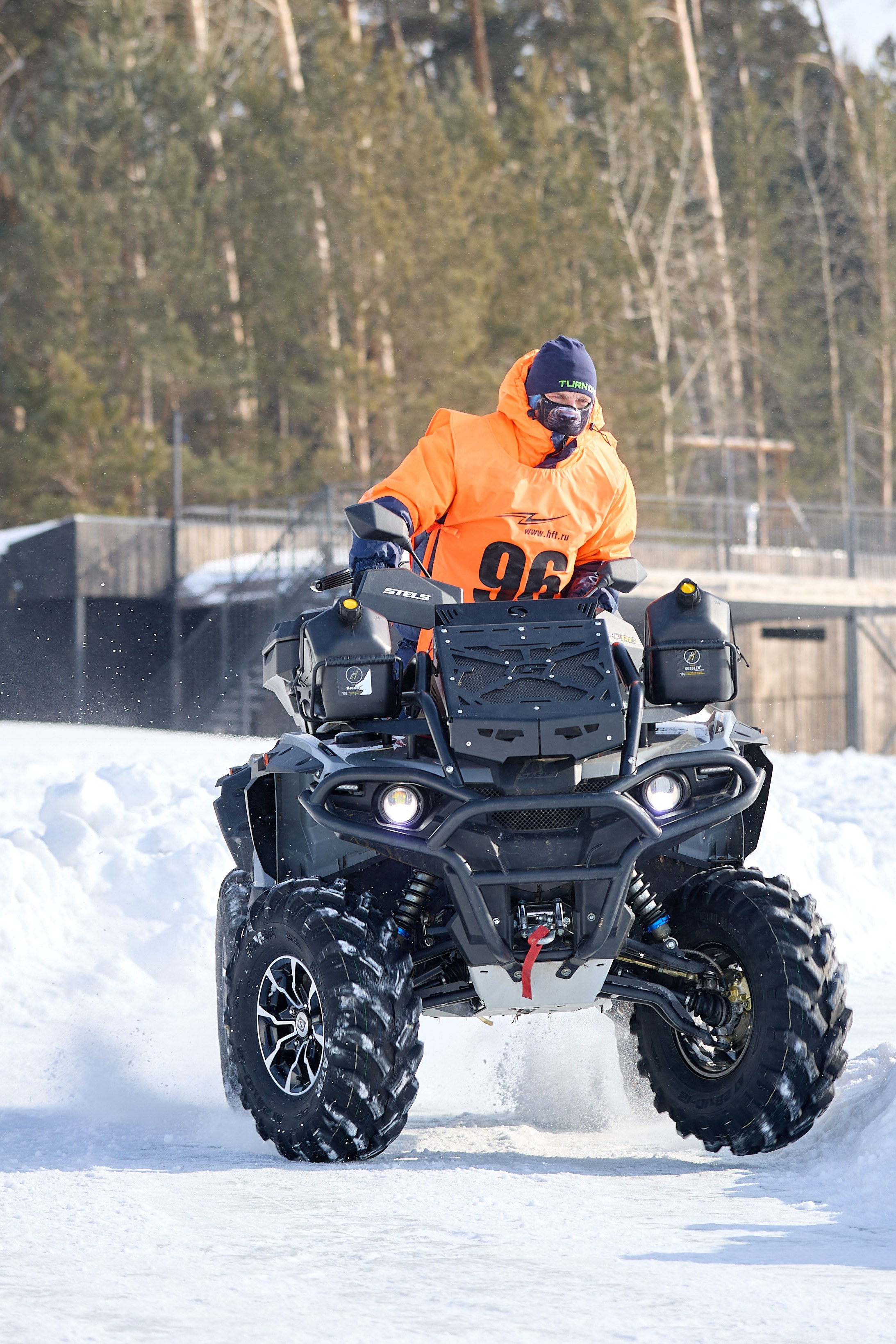 Топим Лёд — 2026. Соревнования на квадроциклах. Фотограф в Новосибирске Алена Скокова