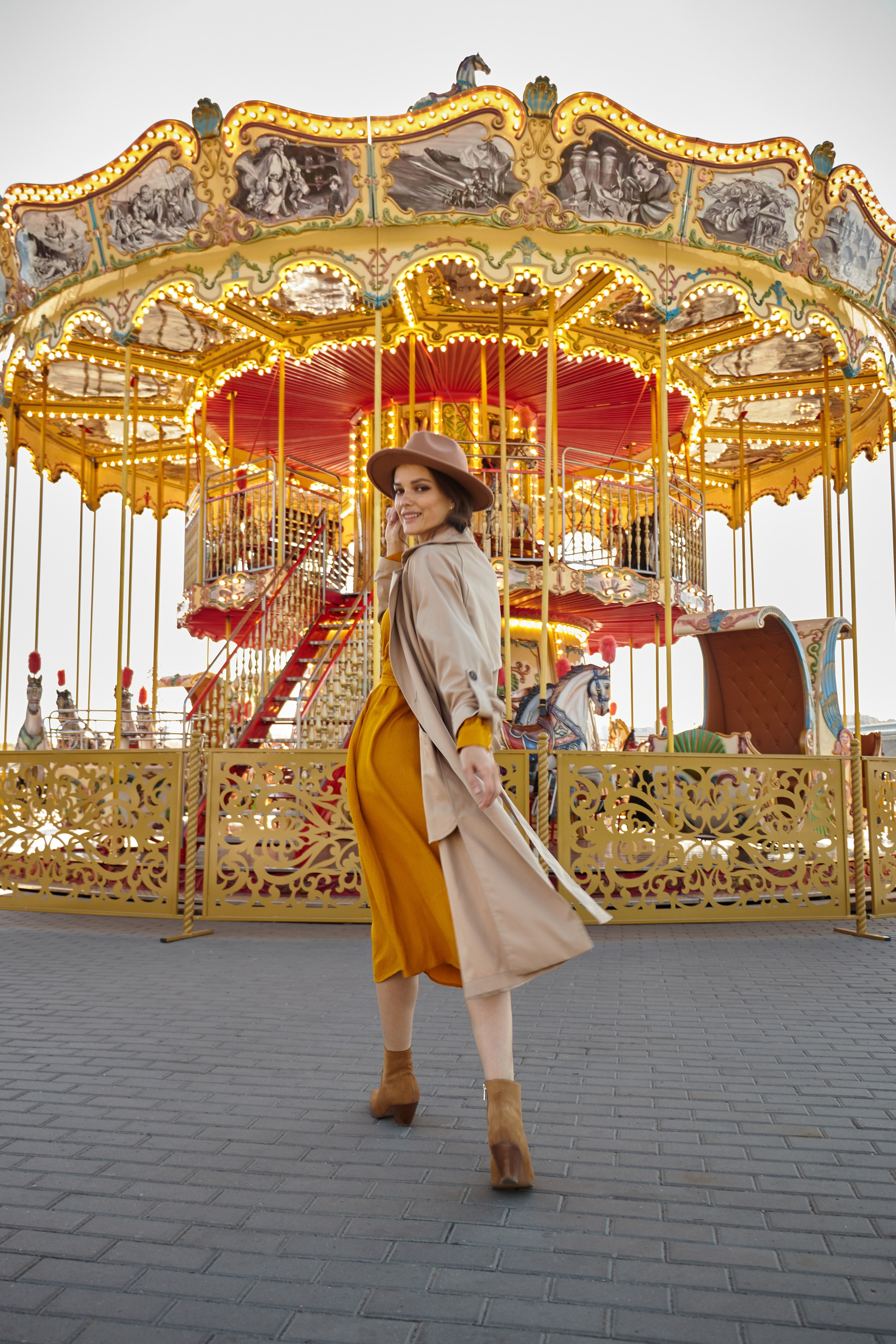 Фотосессия в парке аттракционов. Фотограф Москва Карпова Евгения