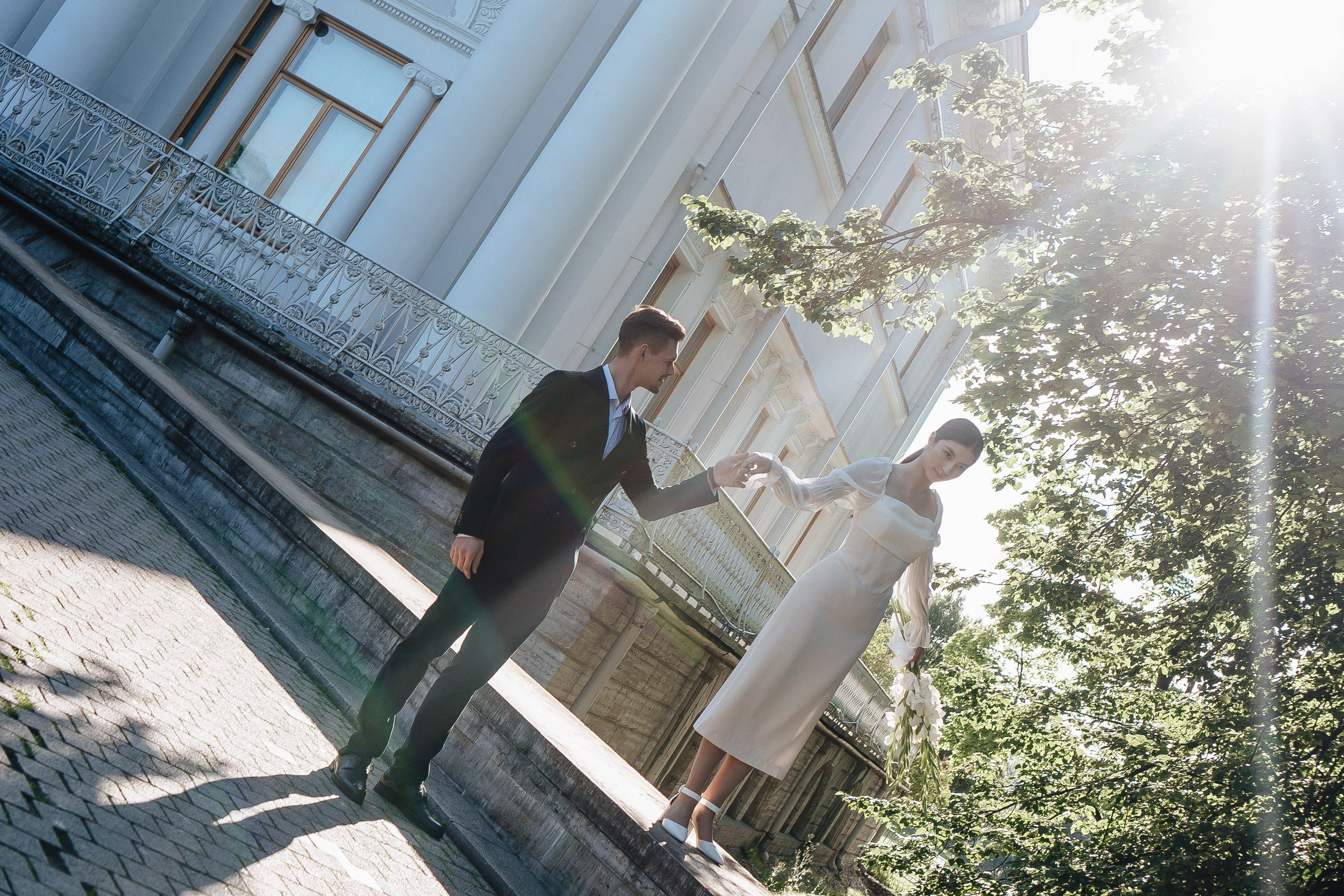 СВАДЕБНАЯ СЬЕМКА НА РАССВЕТЕ НА ЕЛАГИНОМ ОСТОРОВЕ. Профессиональный фотограф, Санкт-Петербург — Виктория Богомолова