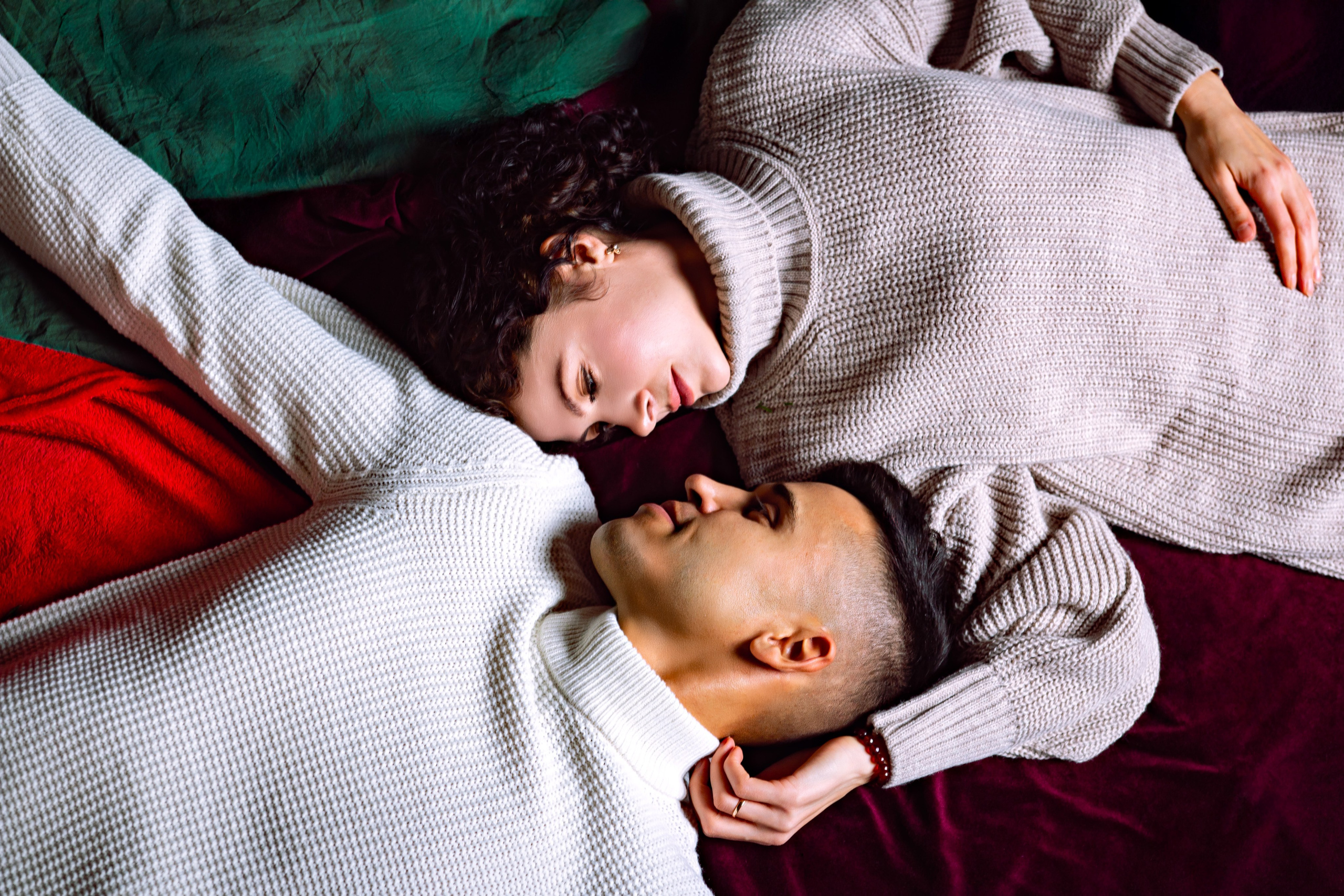 Love story новогодняя фотосессия