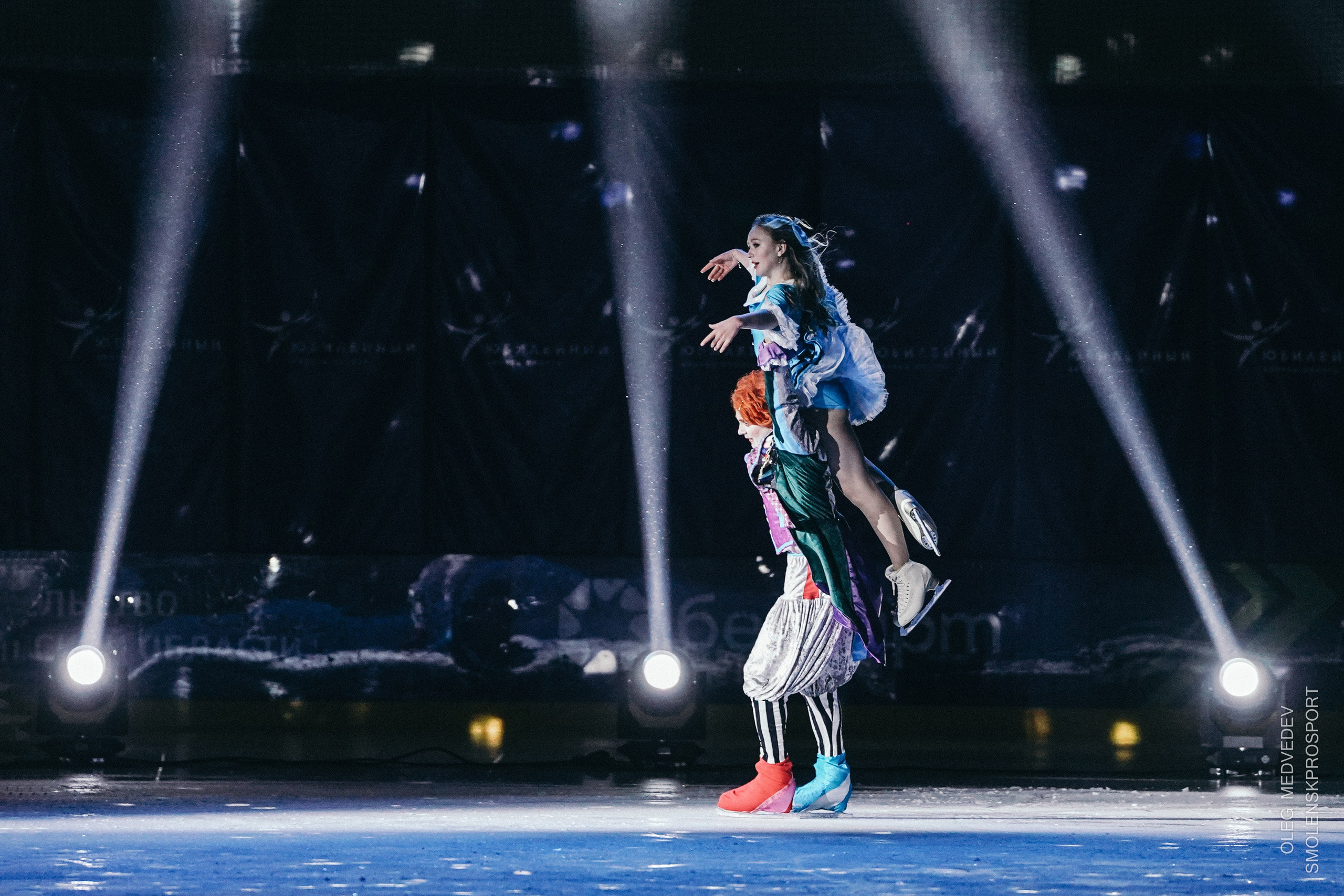 Алиса в стране чудес шоу на льду. Спортивный фотограф Олег Медведев | prosport67 | Смоленск