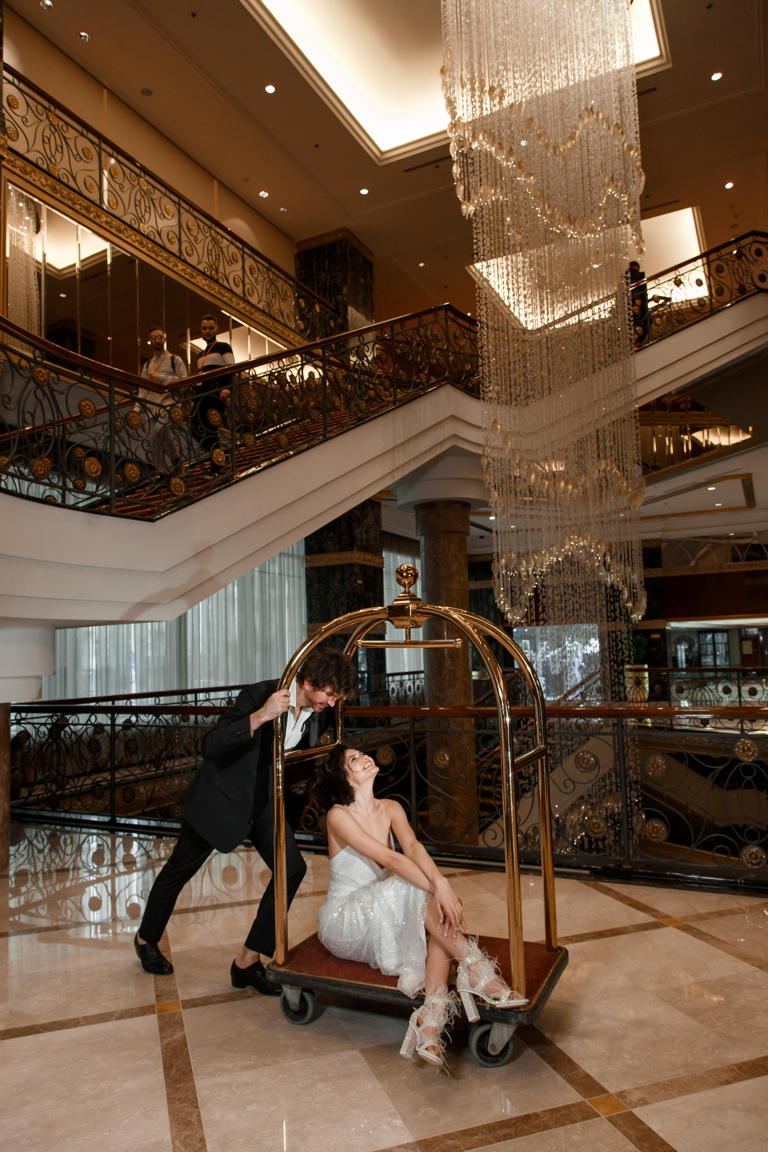 Дарья и Михаил, отель Lotte. Свадебный и репортажный фотограф (Москва, Королев и другие)