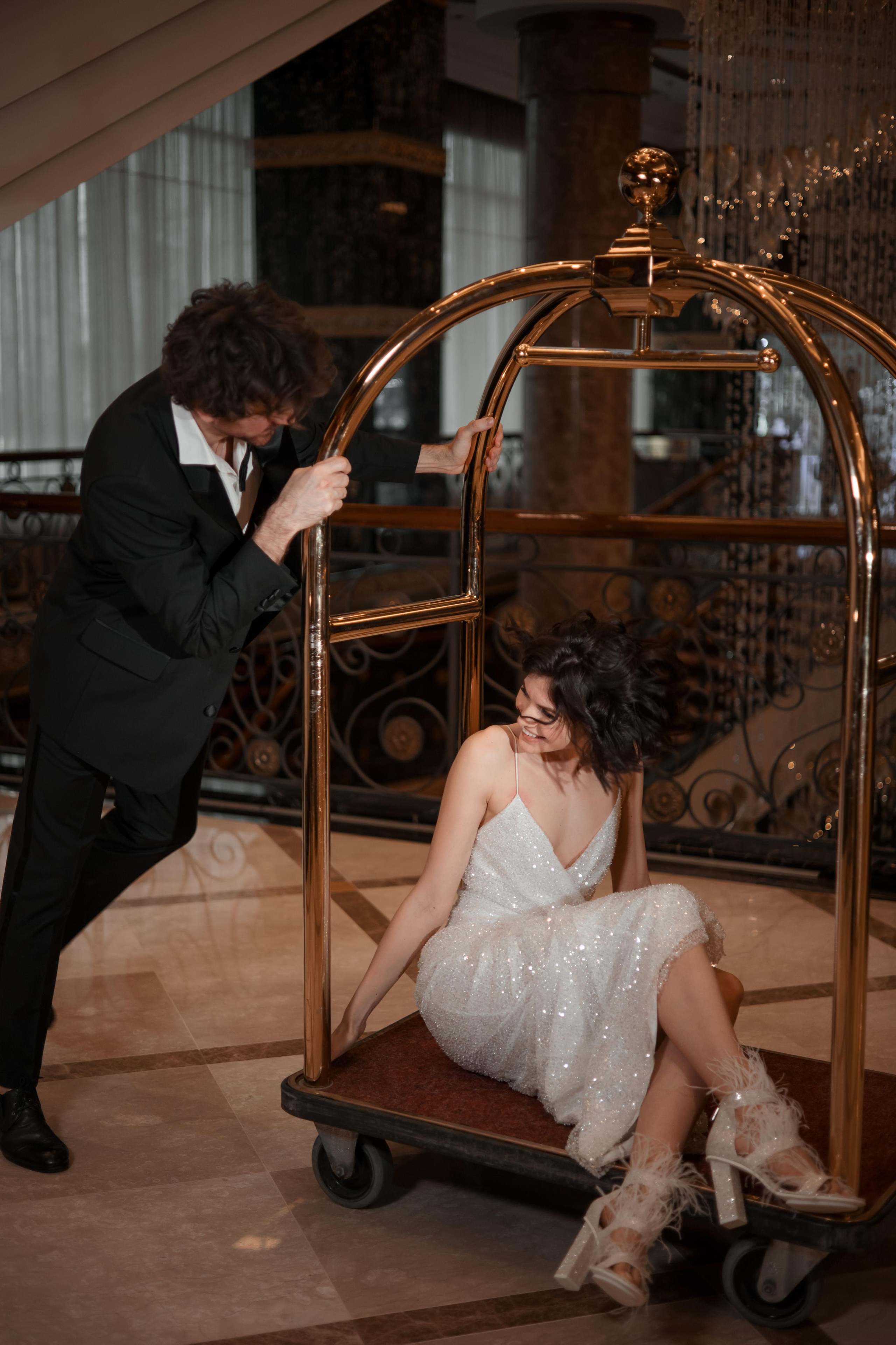 Дарья и Михаил, отель Lotte. Свадебный и репортажный фотограф (Москва, Королев и другие)