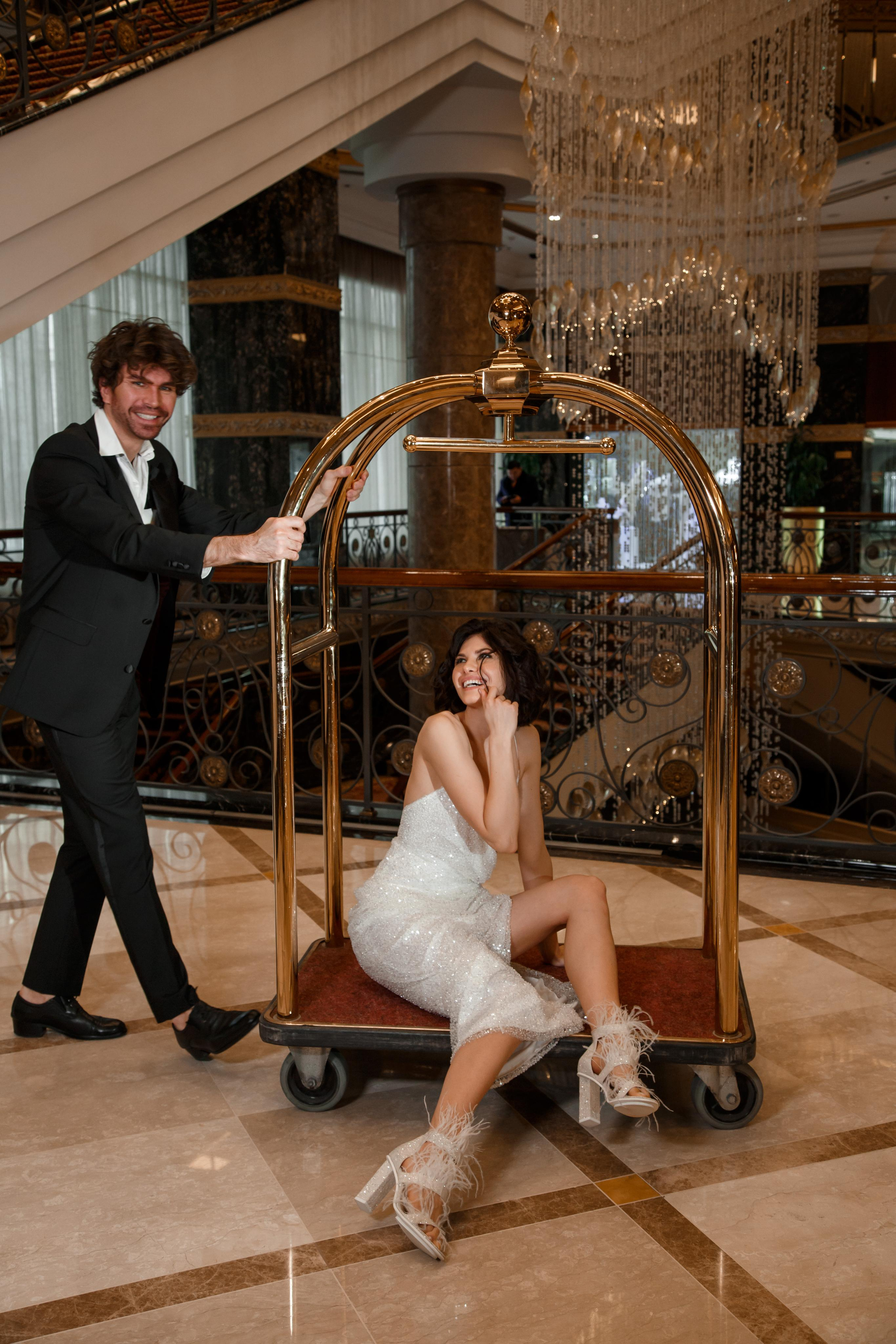 Дарья и Михаил, отель Lotte. Свадебный и репортажный фотограф (Москва, Королев и другие)