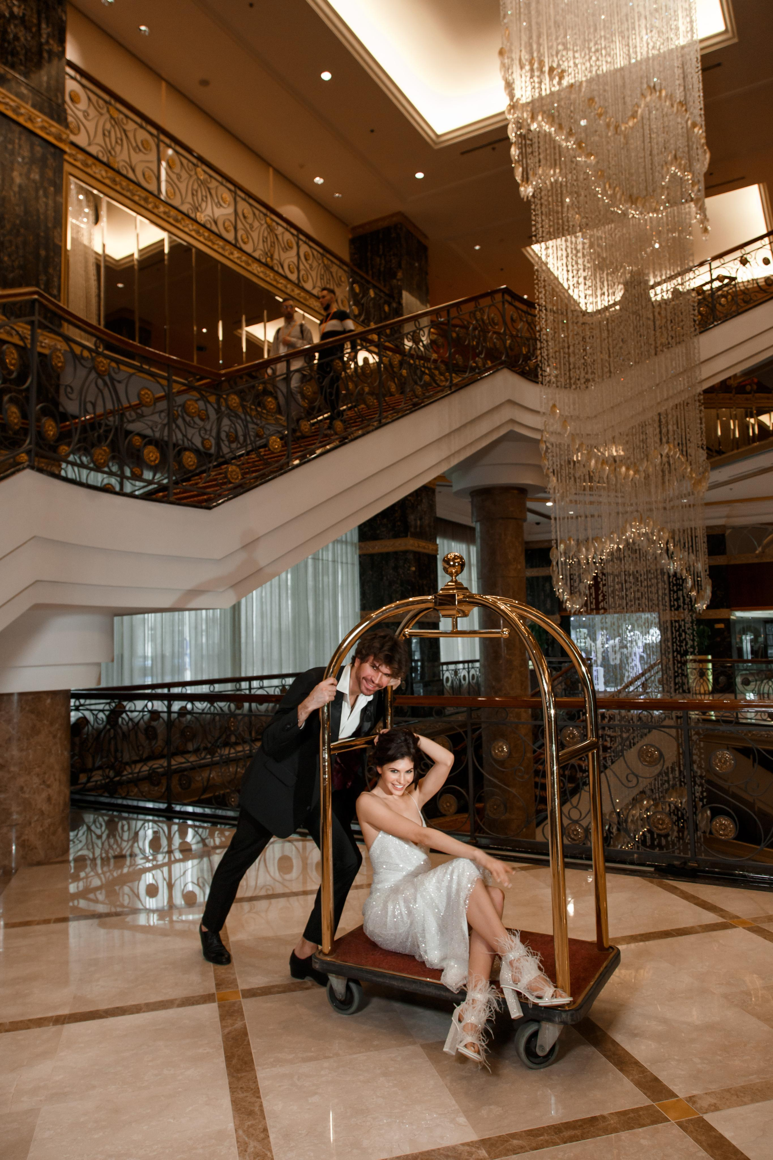 Дарья и Михаил, отель Lotte. Свадебный и репортажный фотограф (Москва, Королев и другие)