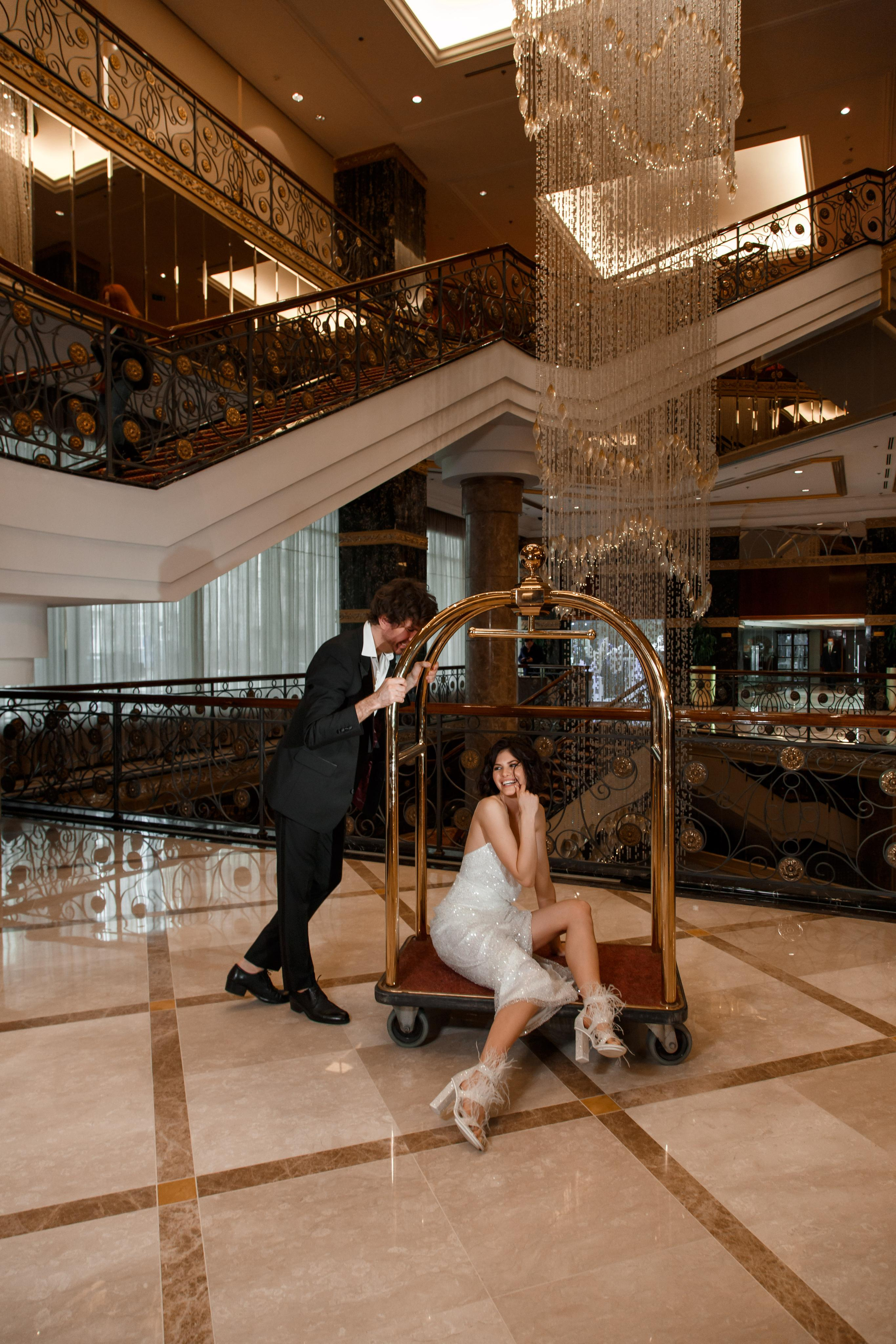 Дарья и Михаил, отель Lotte. Свадебный и репортажный фотограф (Москва, Королев и другие)