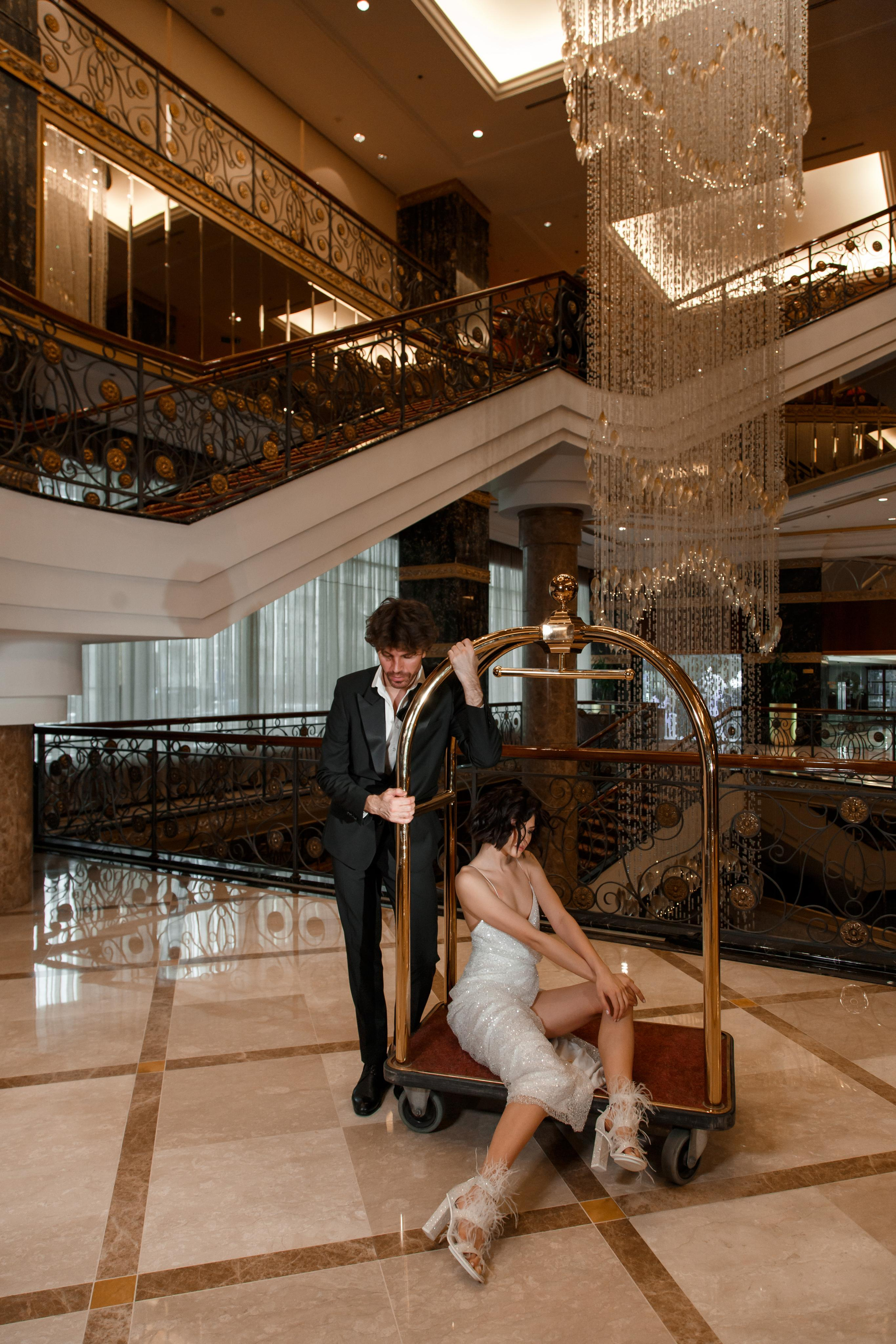 Дарья и Михаил, отель Lotte. Свадебный и репортажный фотограф (Москва, Королев и другие)