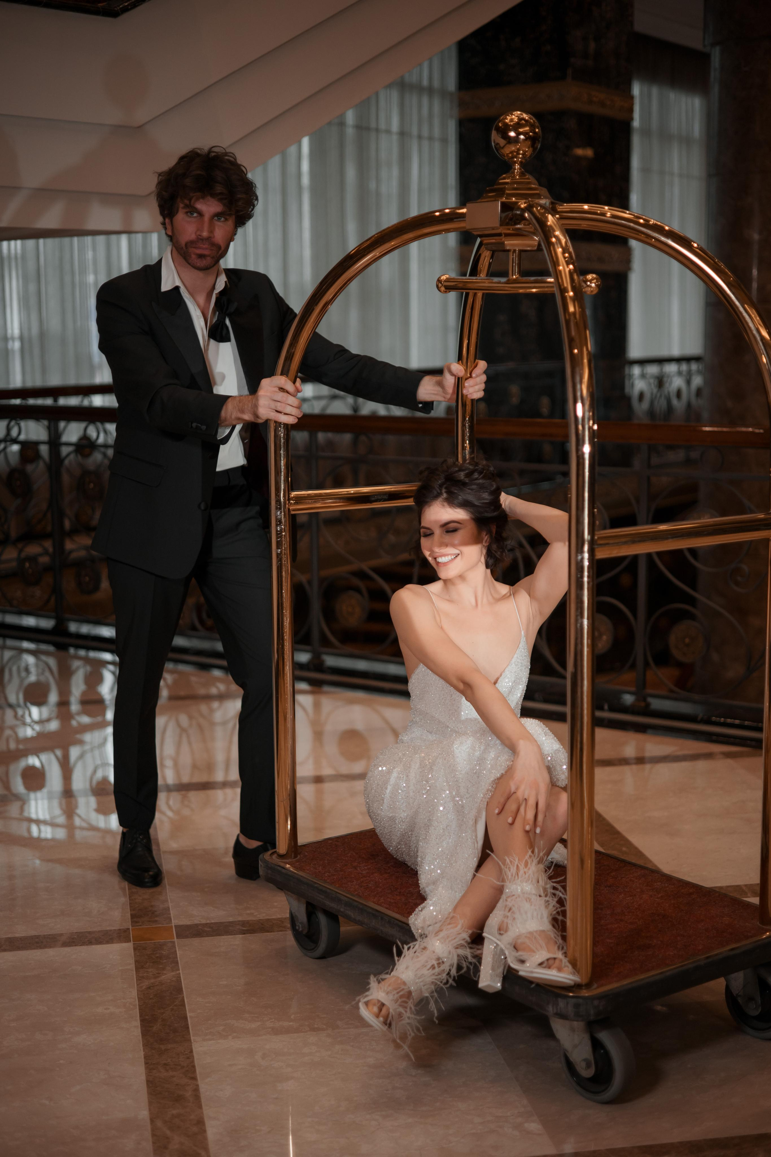 Дарья и Михаил, отель Lotte. Свадебный и репортажный фотограф (Москва, Королев и другие)