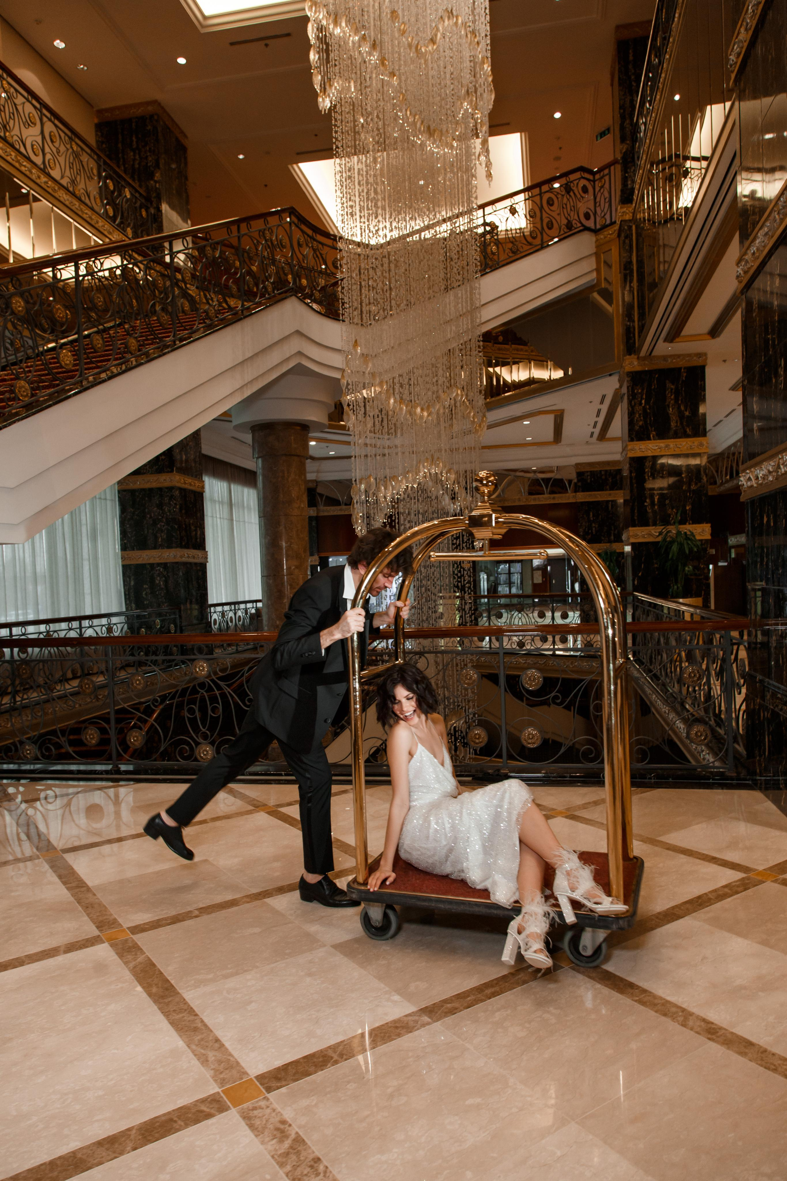 Дарья и Михаил, отель Lotte. Свадебный и репортажный фотограф (Москва, Королев и другие)