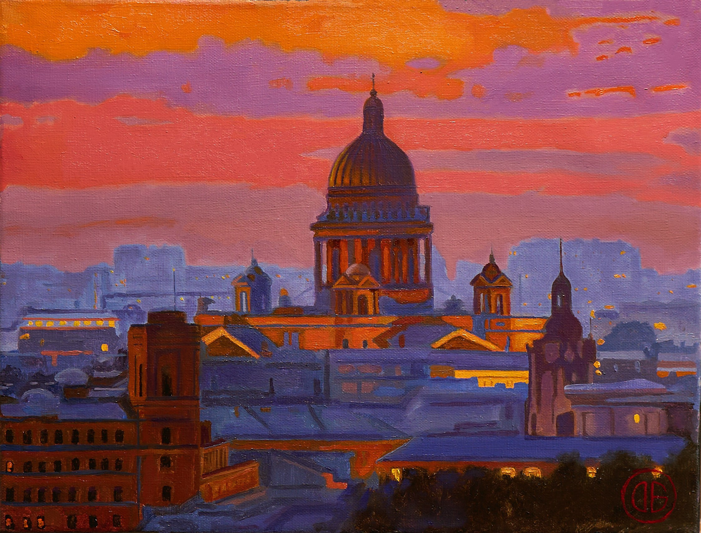 Масло. Холст 30х40см. 2024.г