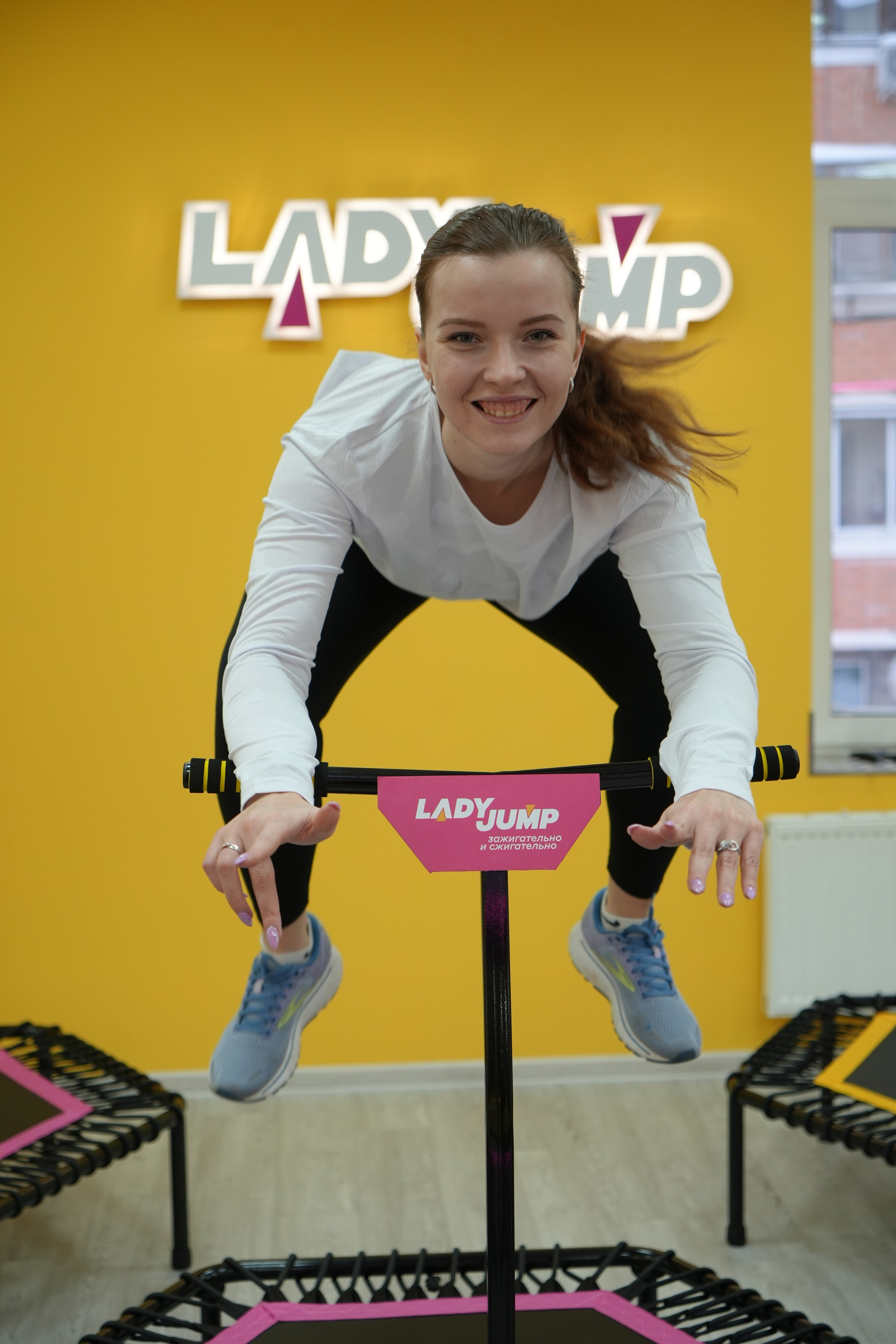 Открытие батутного центра «Lady Jump». Видеограф и Фотограф в Москве