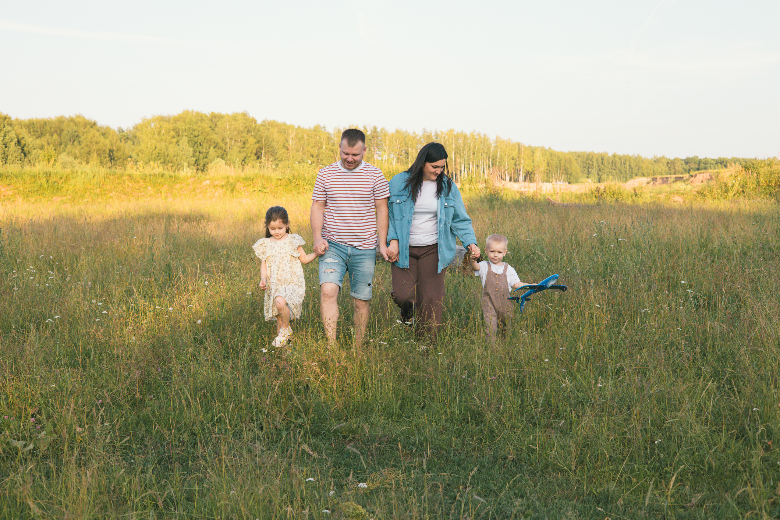 Ирина, Николай, Варя и Илюша. Семейный фотограф Москва, Раменское, Егорьевск Наталья Сидоренкова