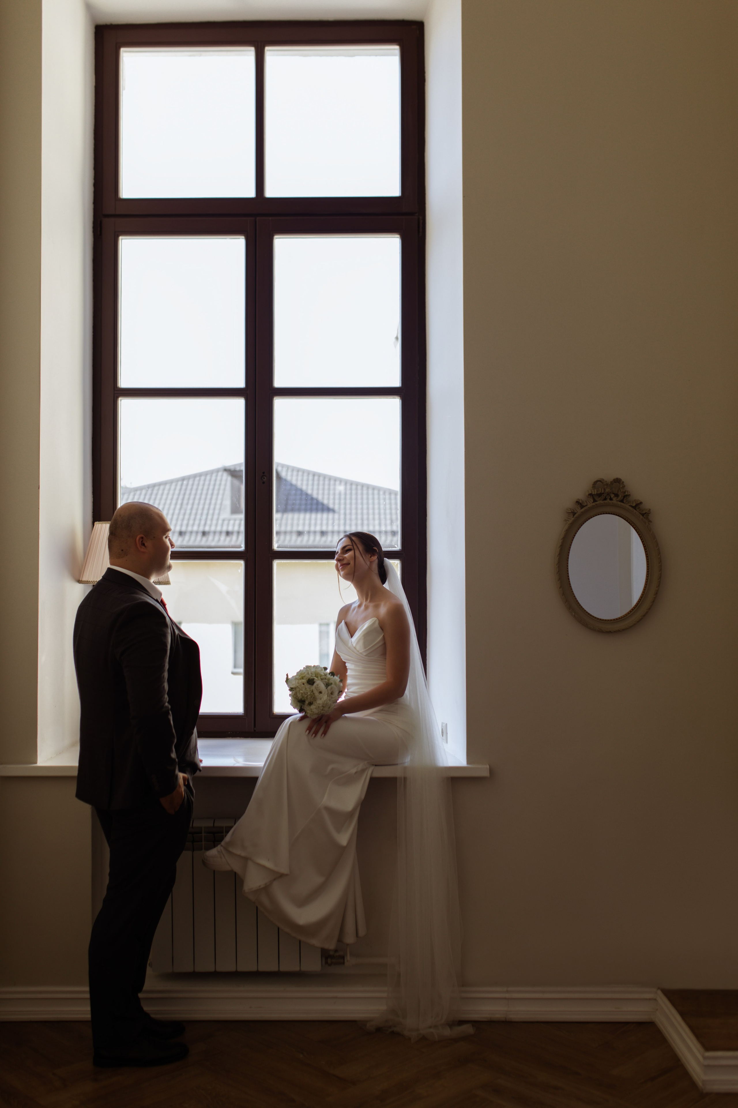 Классическая камерная прогулка Даши и Саши. Свадебный фотограф Елена Рубцова