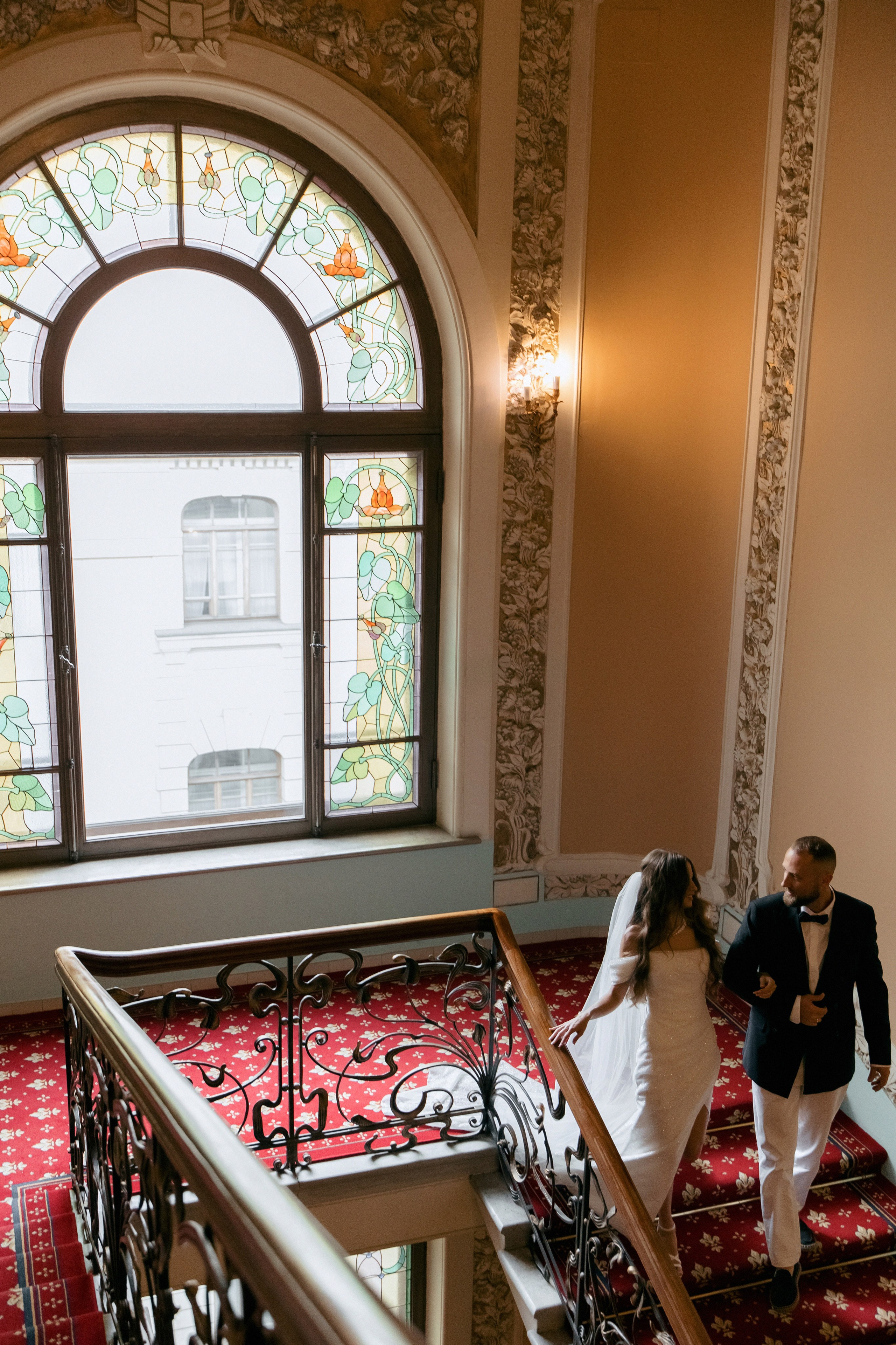 Анна и Никита: отель Националь. Свадебный фотограф Москва