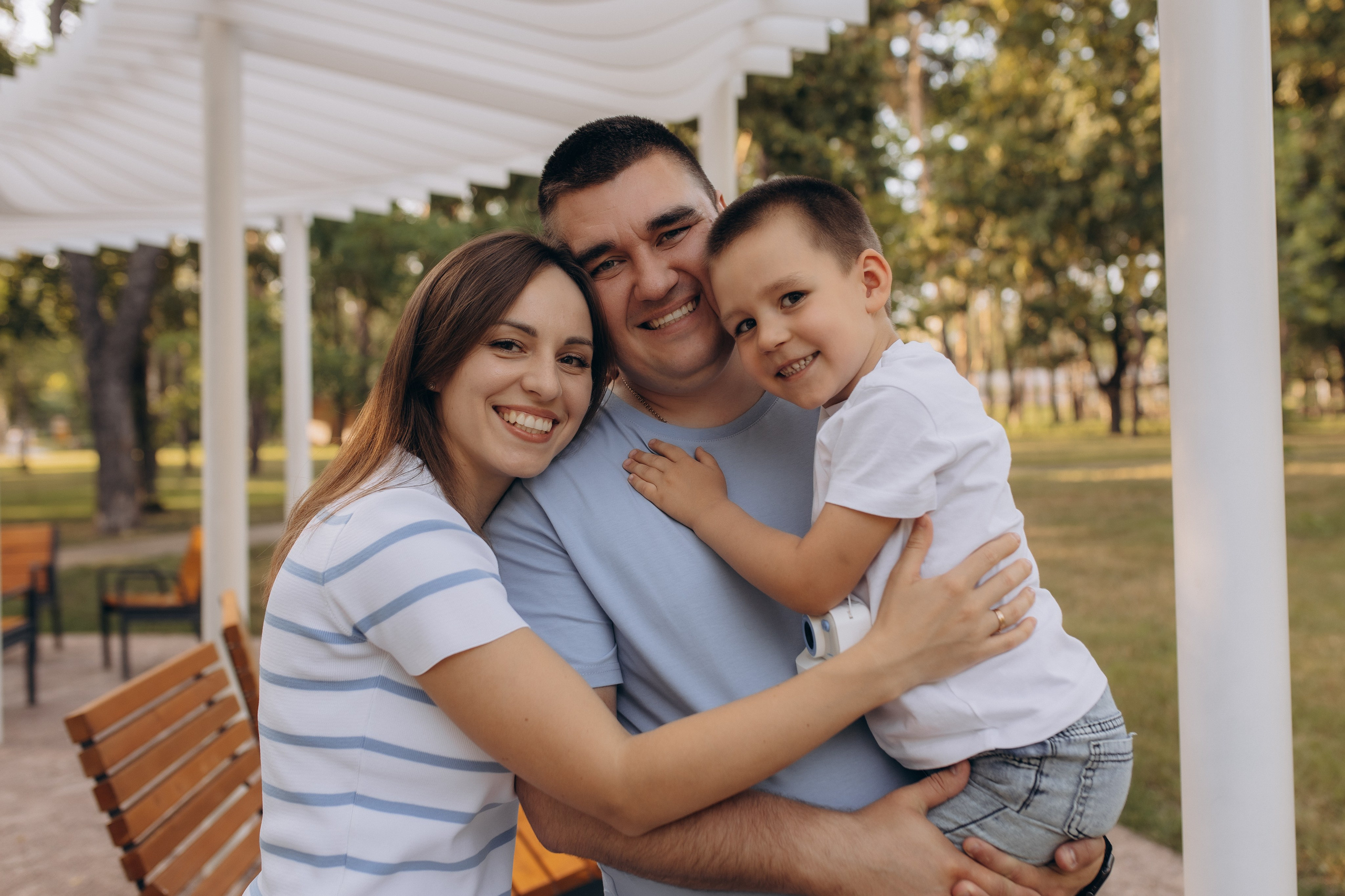Прогулка в парке. Свадебный и семейный фотограф в Белгороде Евгения Курочкина