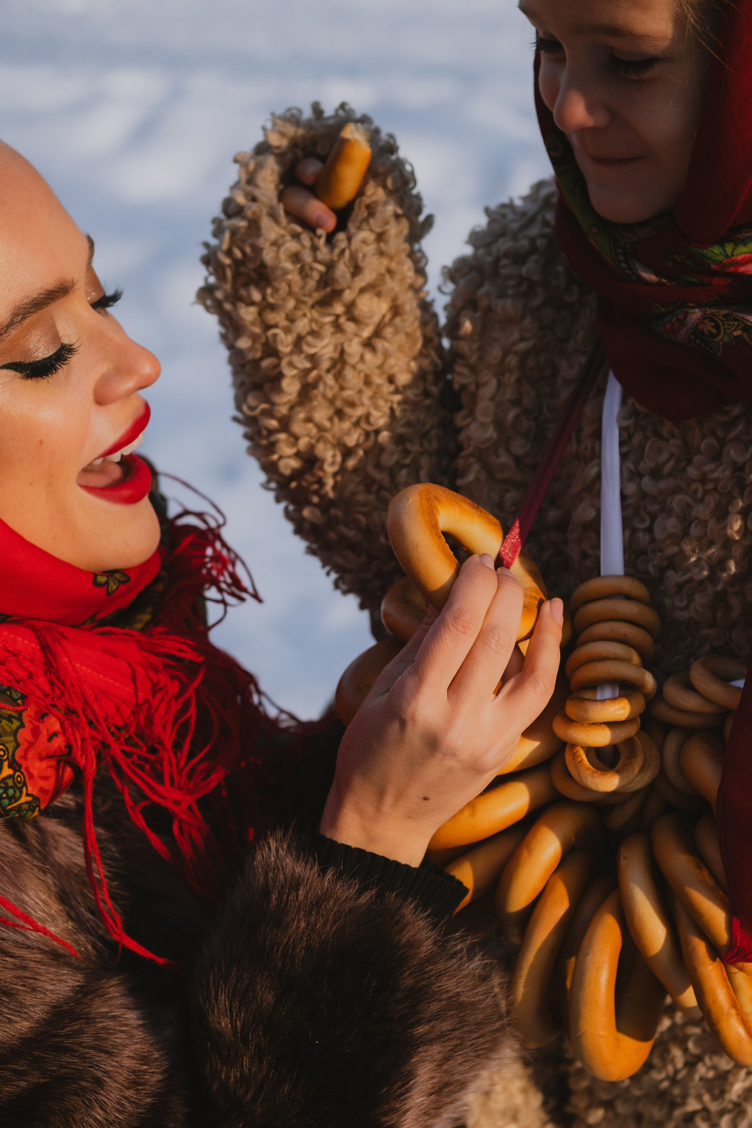 Мама с дочкой (зимняя фотосессия). Serg_film