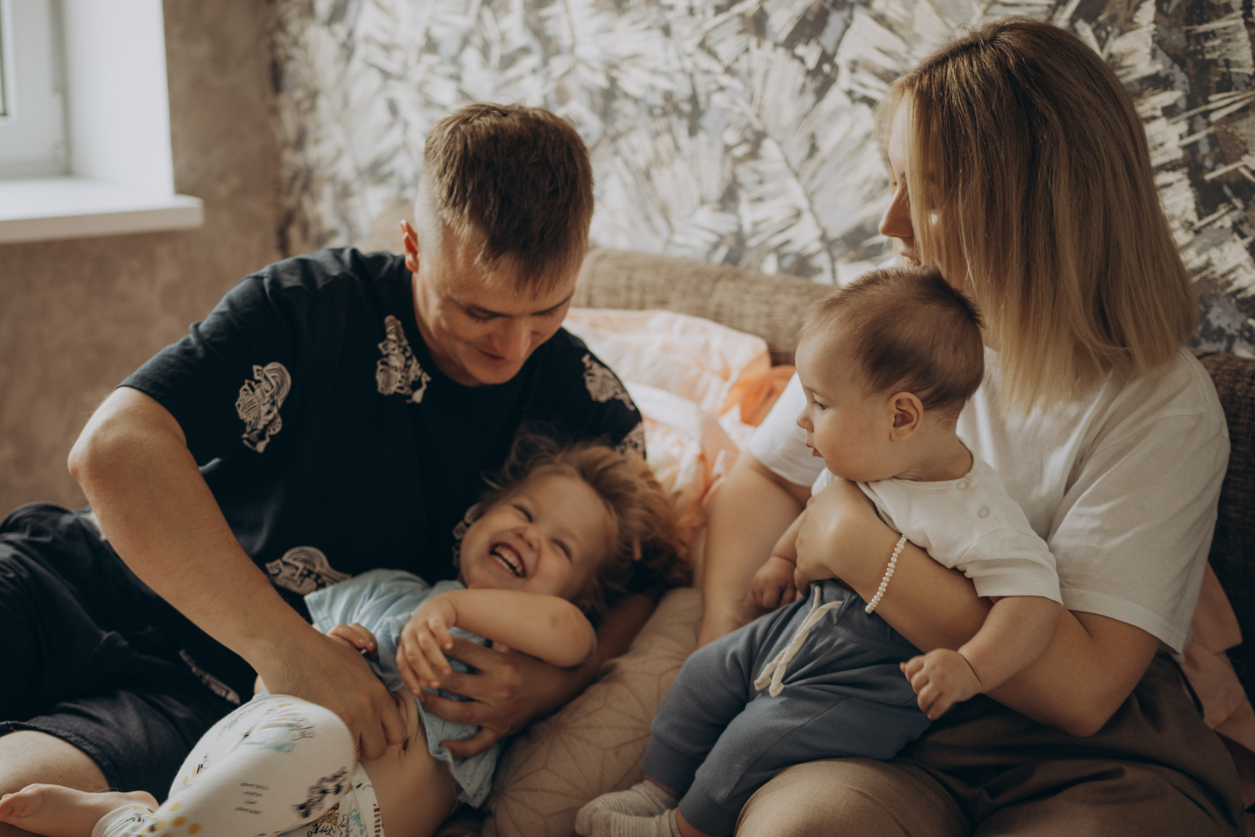 Фотосессия «Дома уютнее». Семейный фотограф в Магнитогорске Алина Рыжова