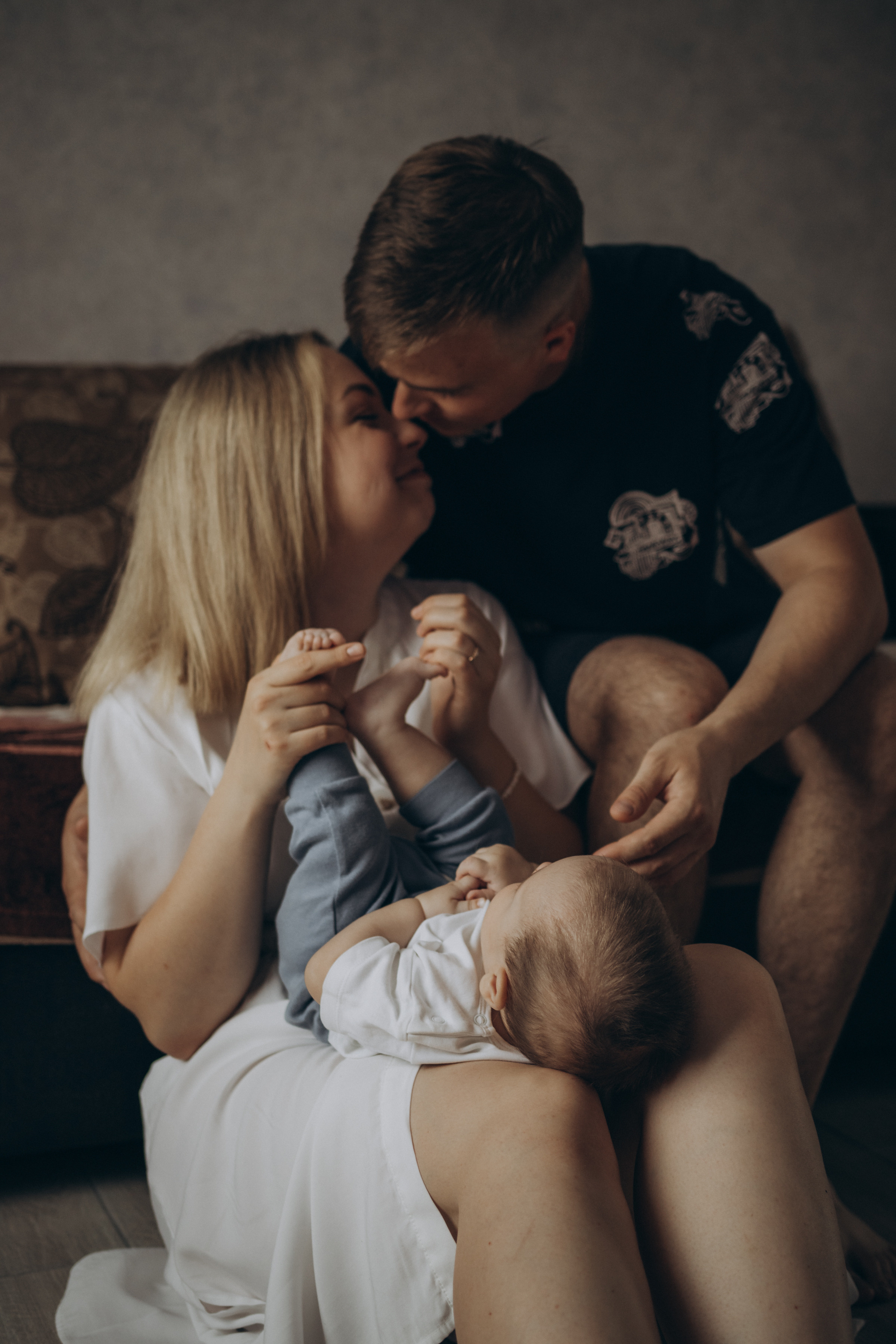 Фотосессия «Дома уютнее». Семейный фотограф в Магнитогорске Алина Рыжова