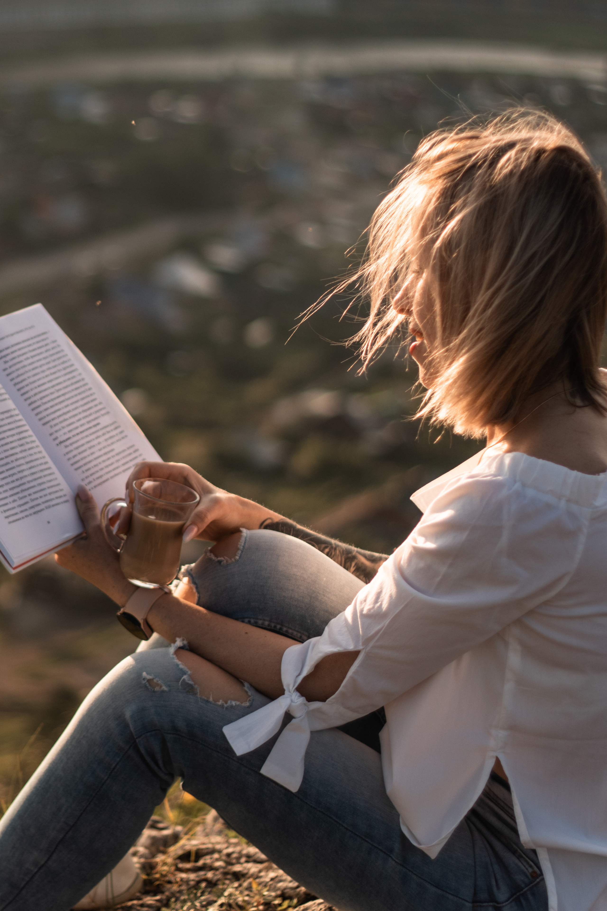 На горе. Ольга. Фотограф Исламова Диана