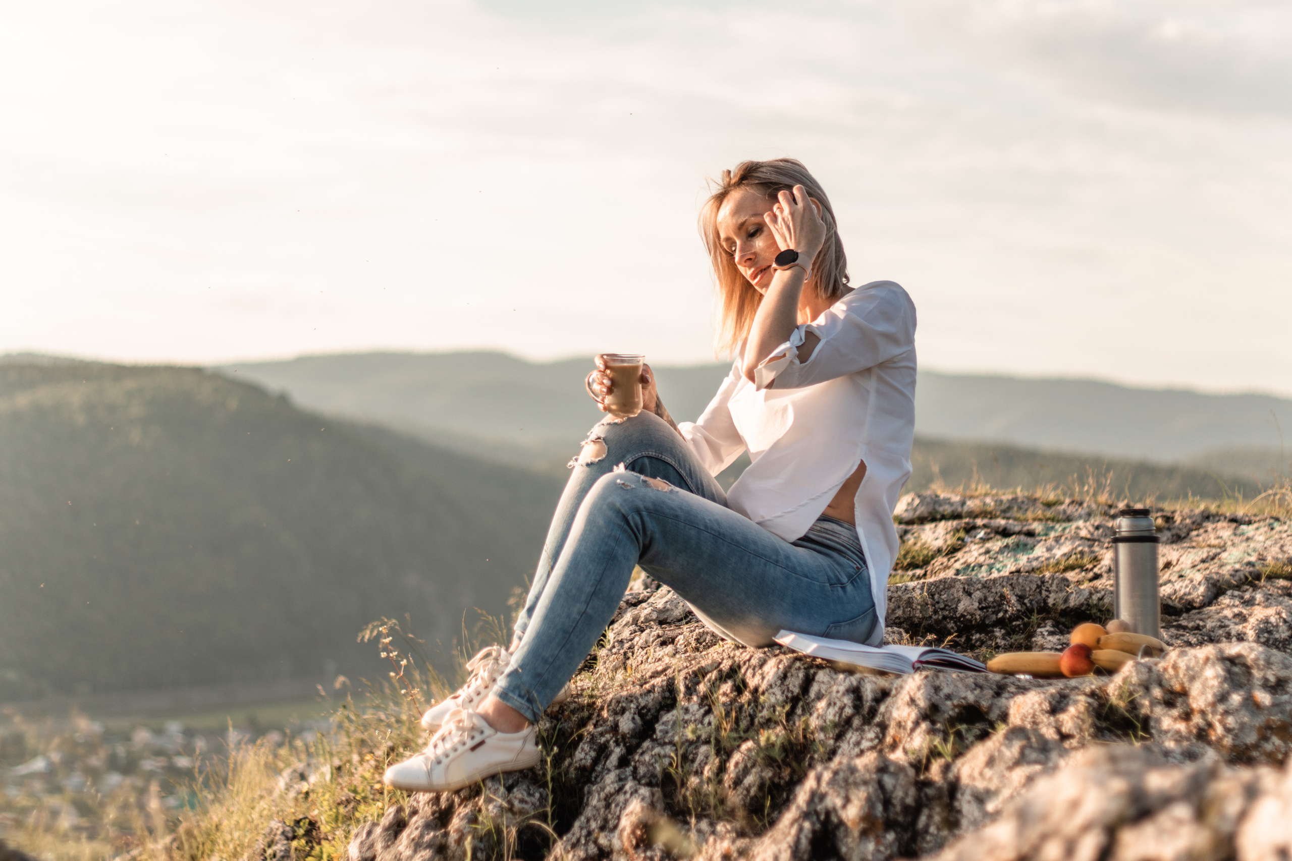 На горе. Ольга. Фотограф Исламова Диана