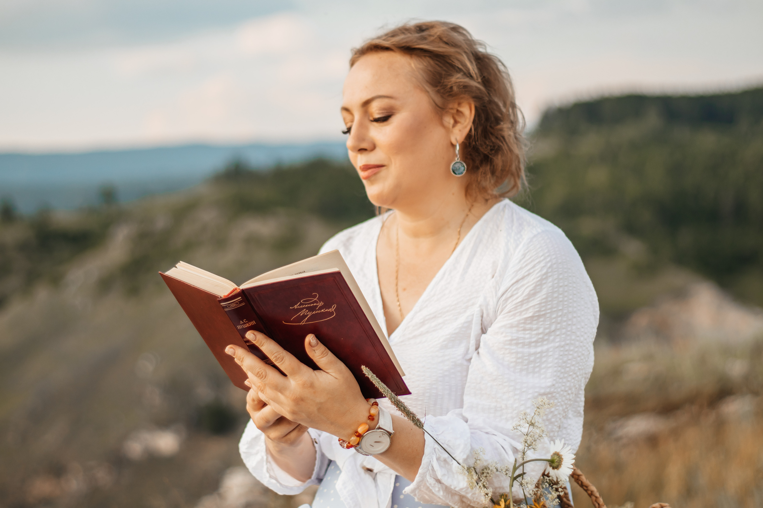 На горе. Екатерина. Фотограф Исламова Диана