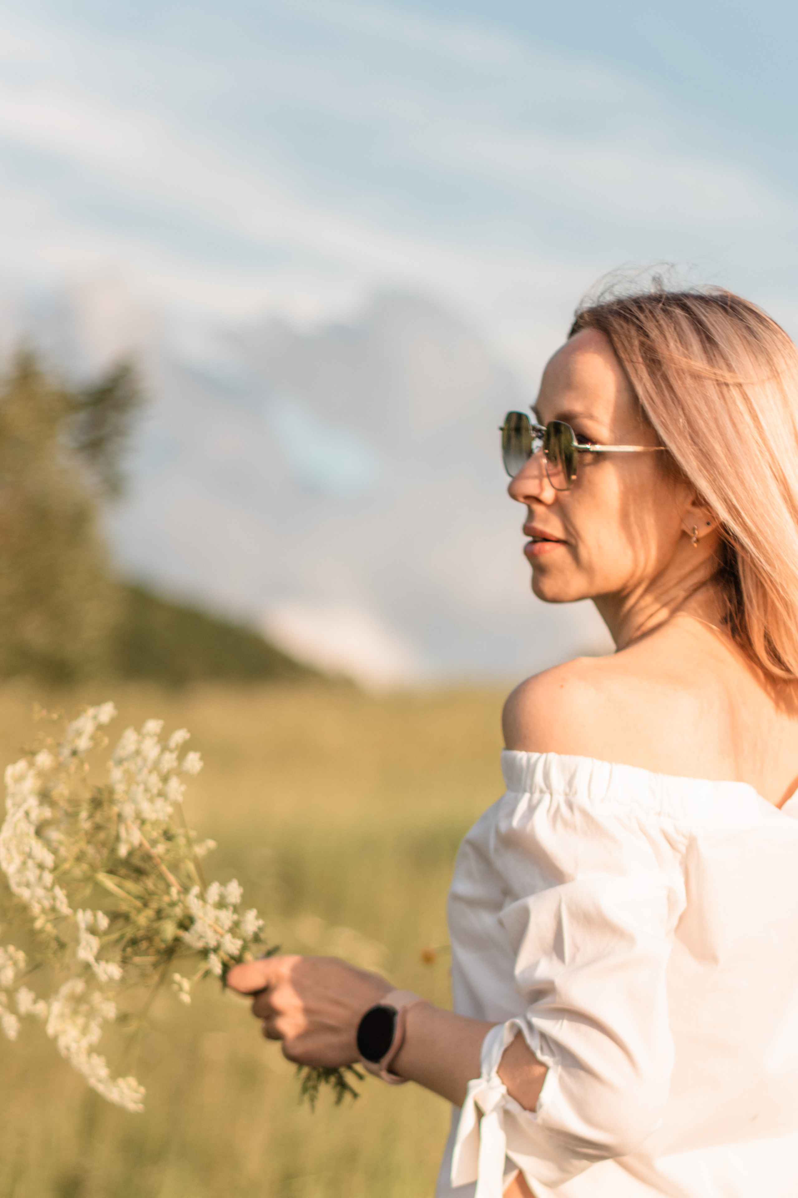 На горе. Ольга. Фотограф Исламова Диана