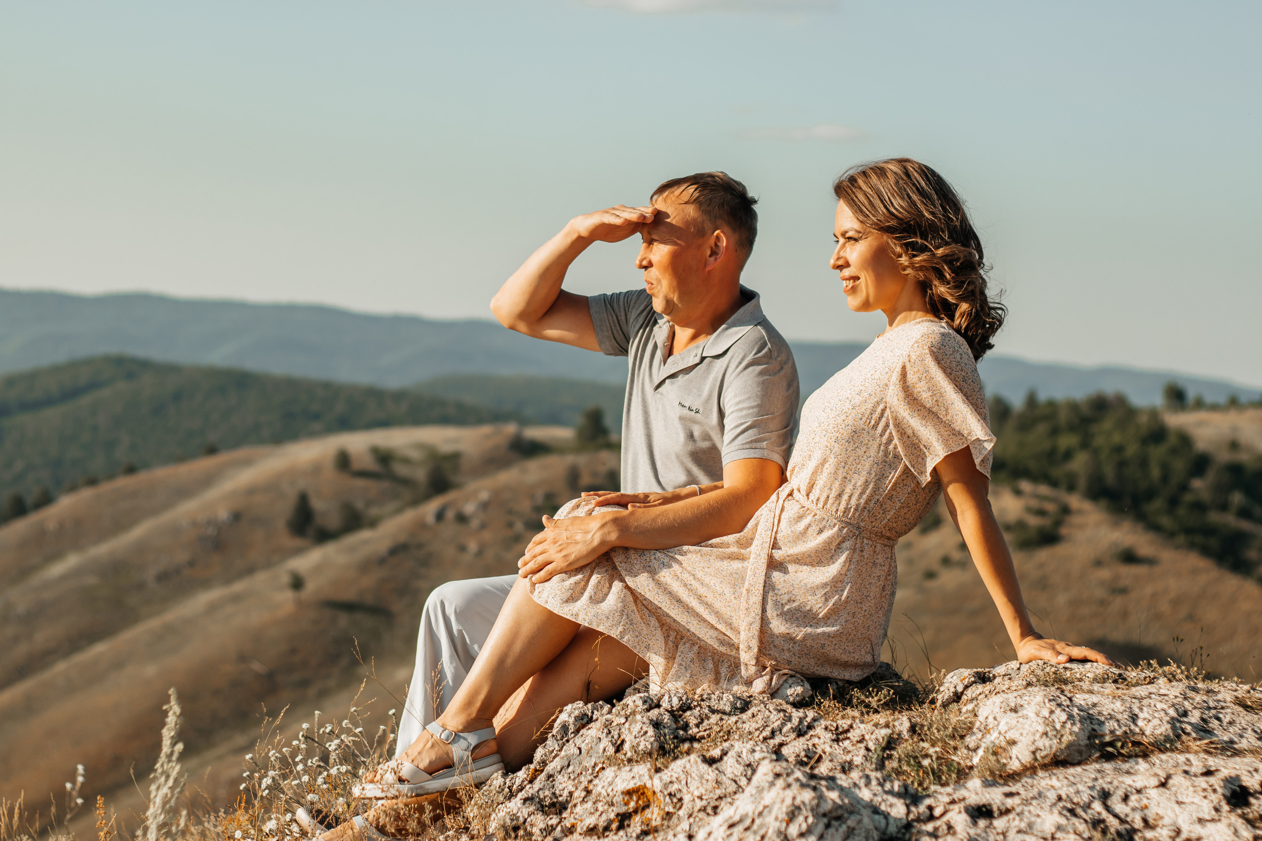 Семейная в горах. Фотограф Исламова Диана