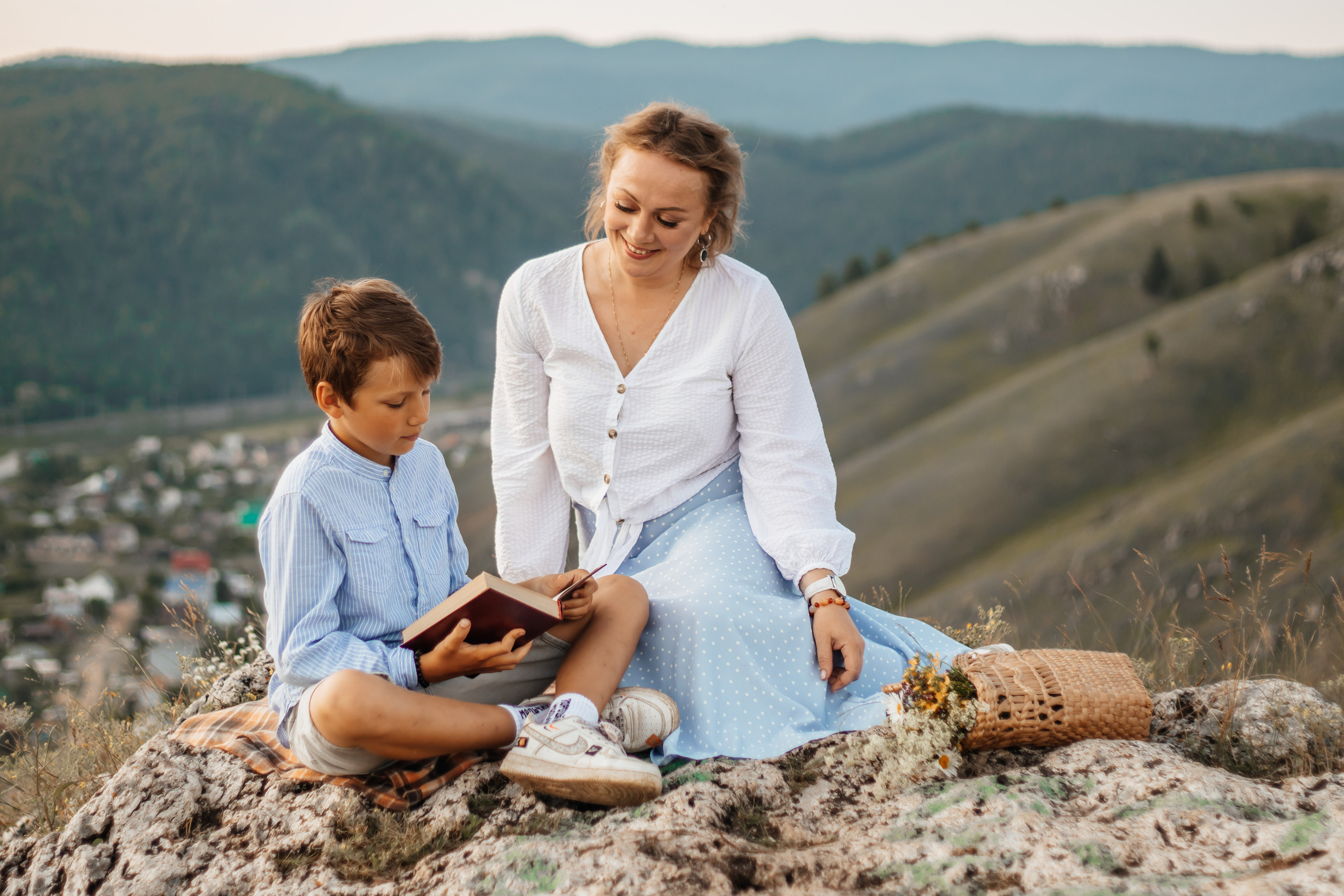 На горе. Екатерина. Фотограф Исламова Диана