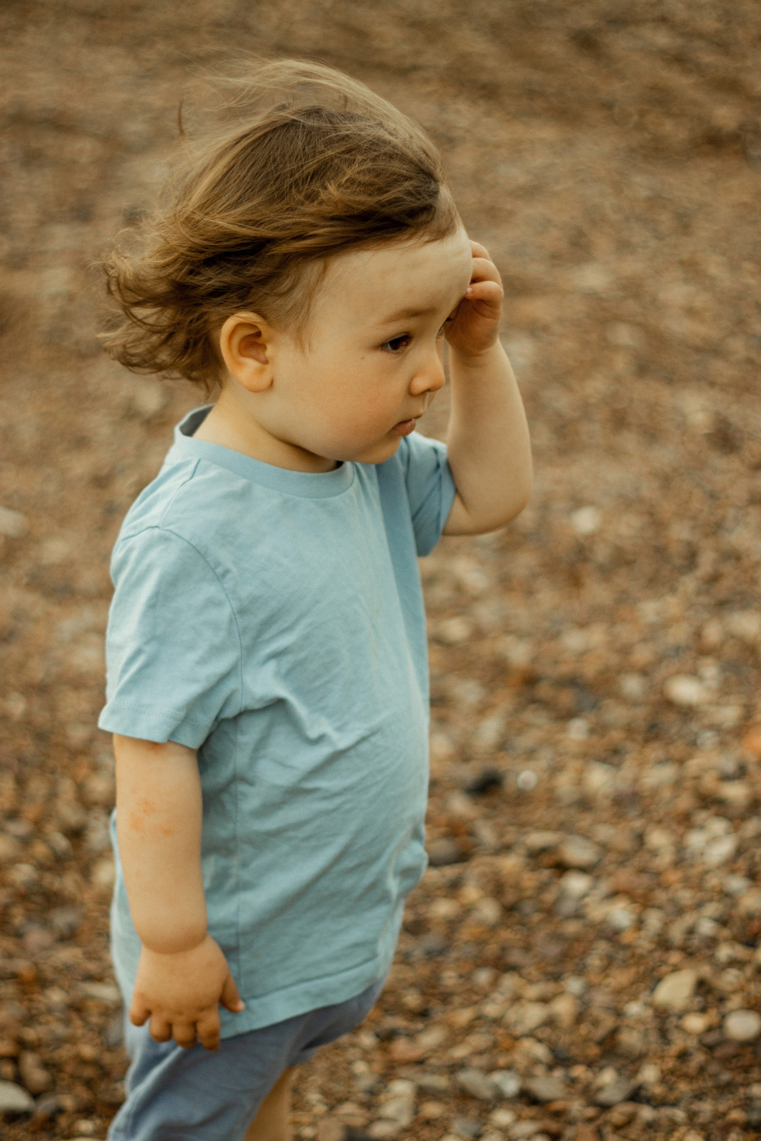 Искандер на берегу. Фотограф Исламова Диана